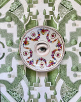 Lover's Eye Painting on a Schumann Flower Garland Plate