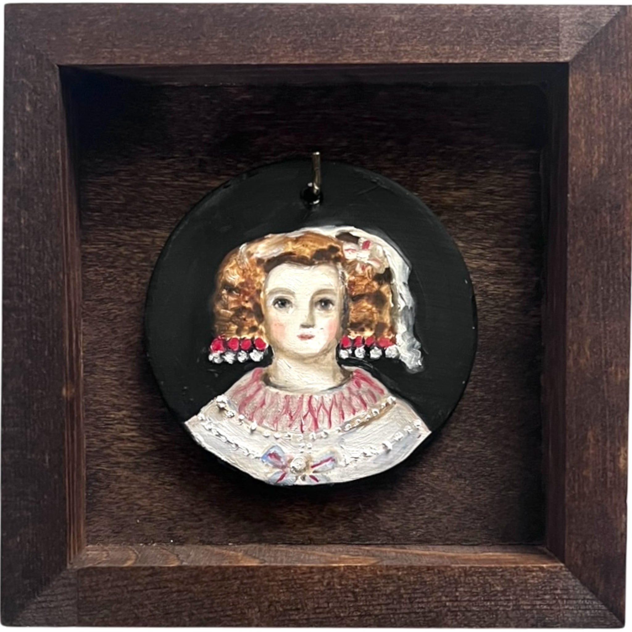 No. 2421 Made-to-Order Infanta Margarita Theresa Medallion Oil Painting