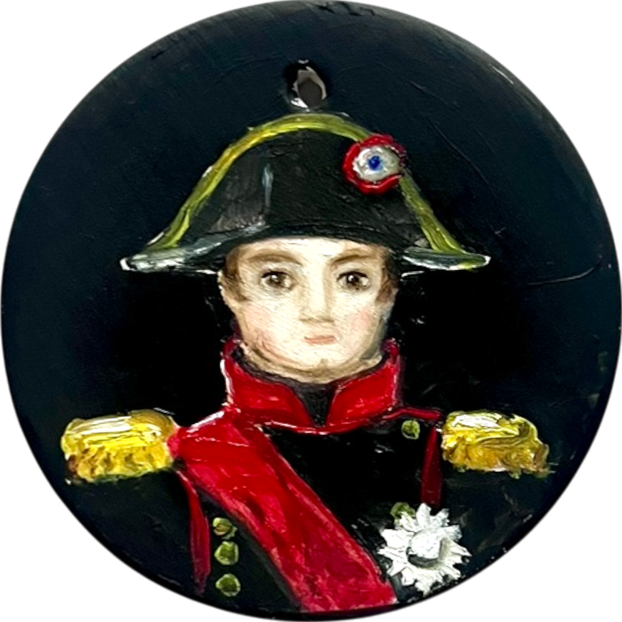 No. 2422 Made-to-Order Napoleon Bonaparte Medallion Oil Painting