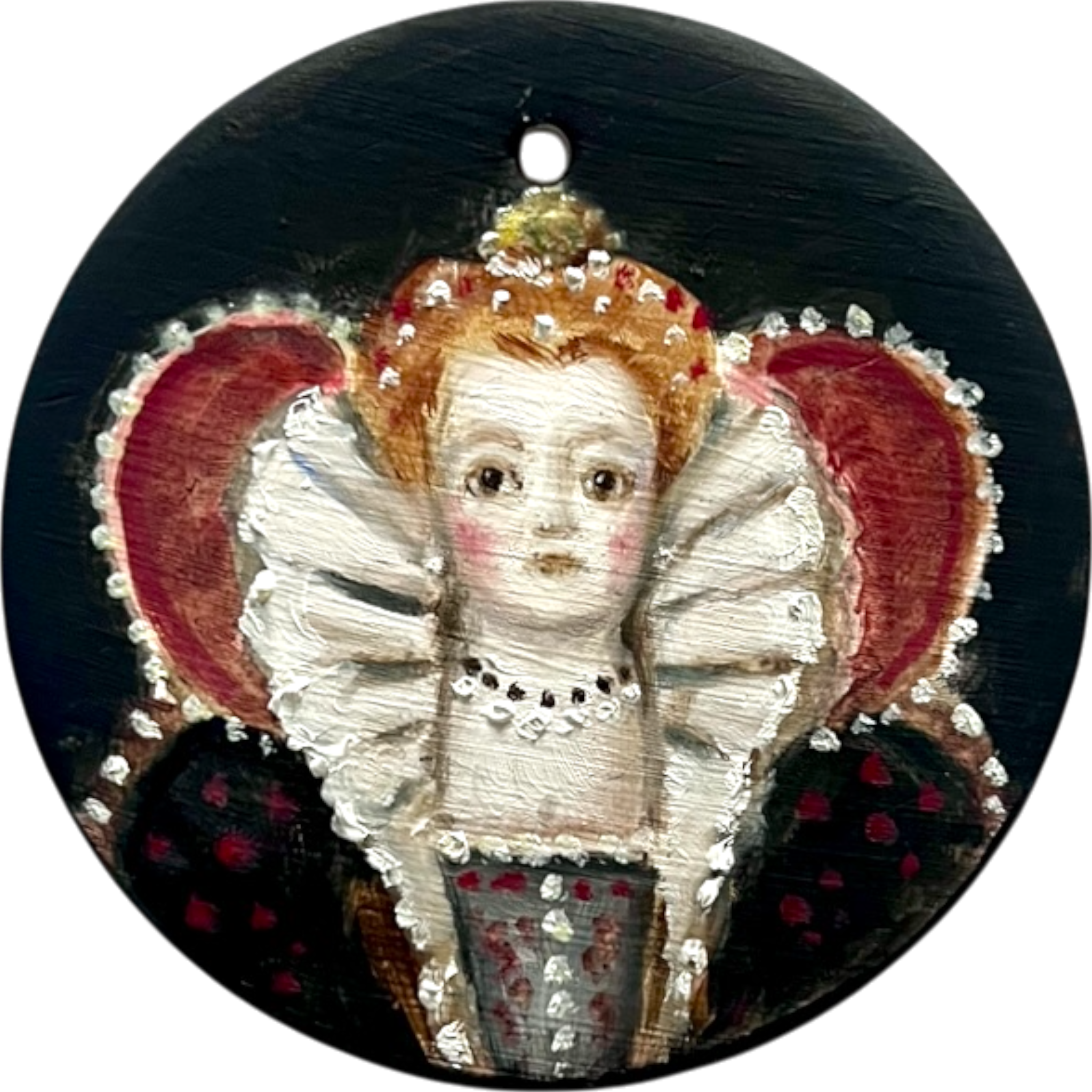 No. 2423 Made-to-Order Queen Elizabeth I Medallion Oil Painting