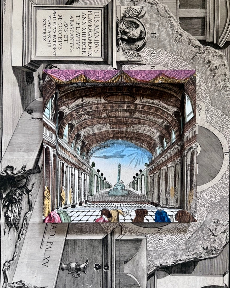Frame No. 23 - Gallerie de Vaux Hall (8" for plates 4.25"-6")