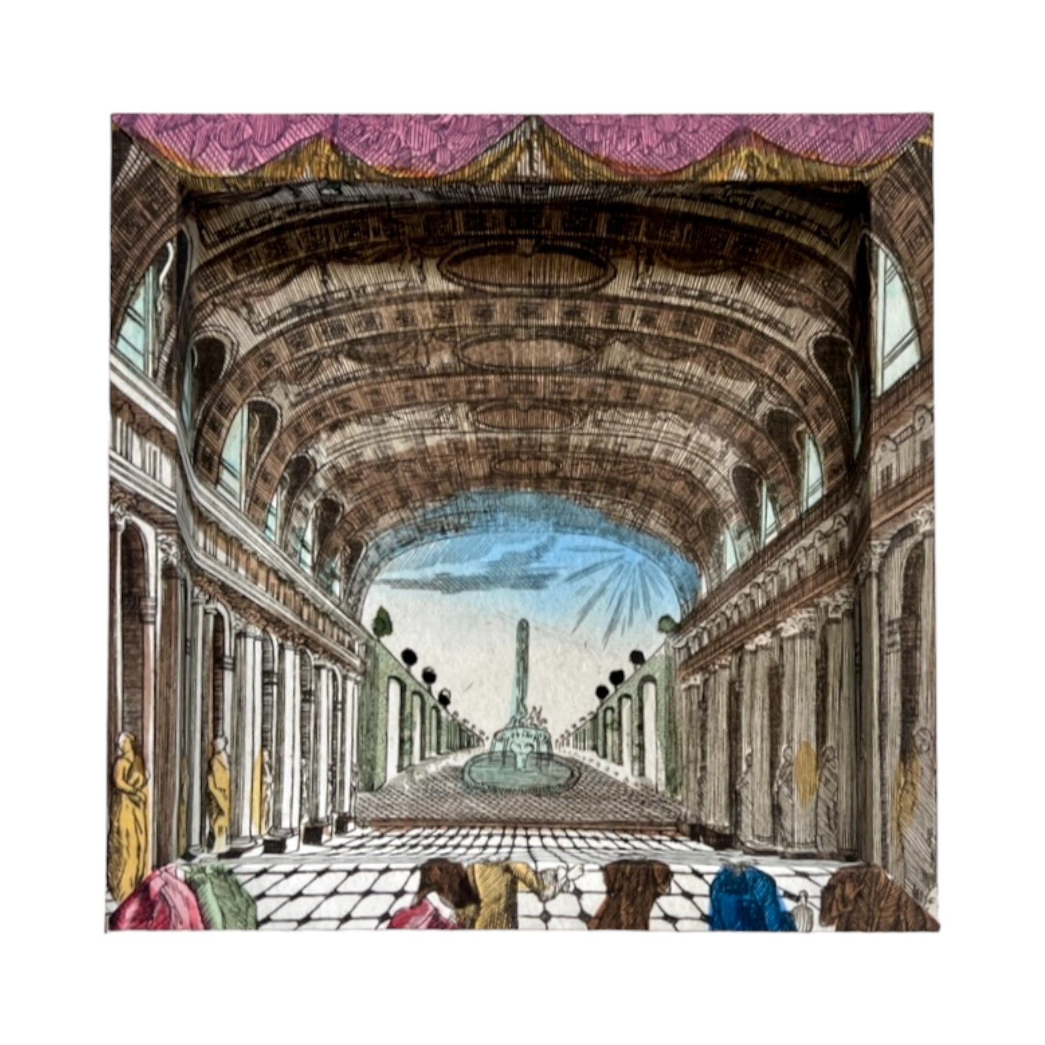 Frame No. 23 - Gallerie de Vaux Hall (8" for plates 4.25"-6")