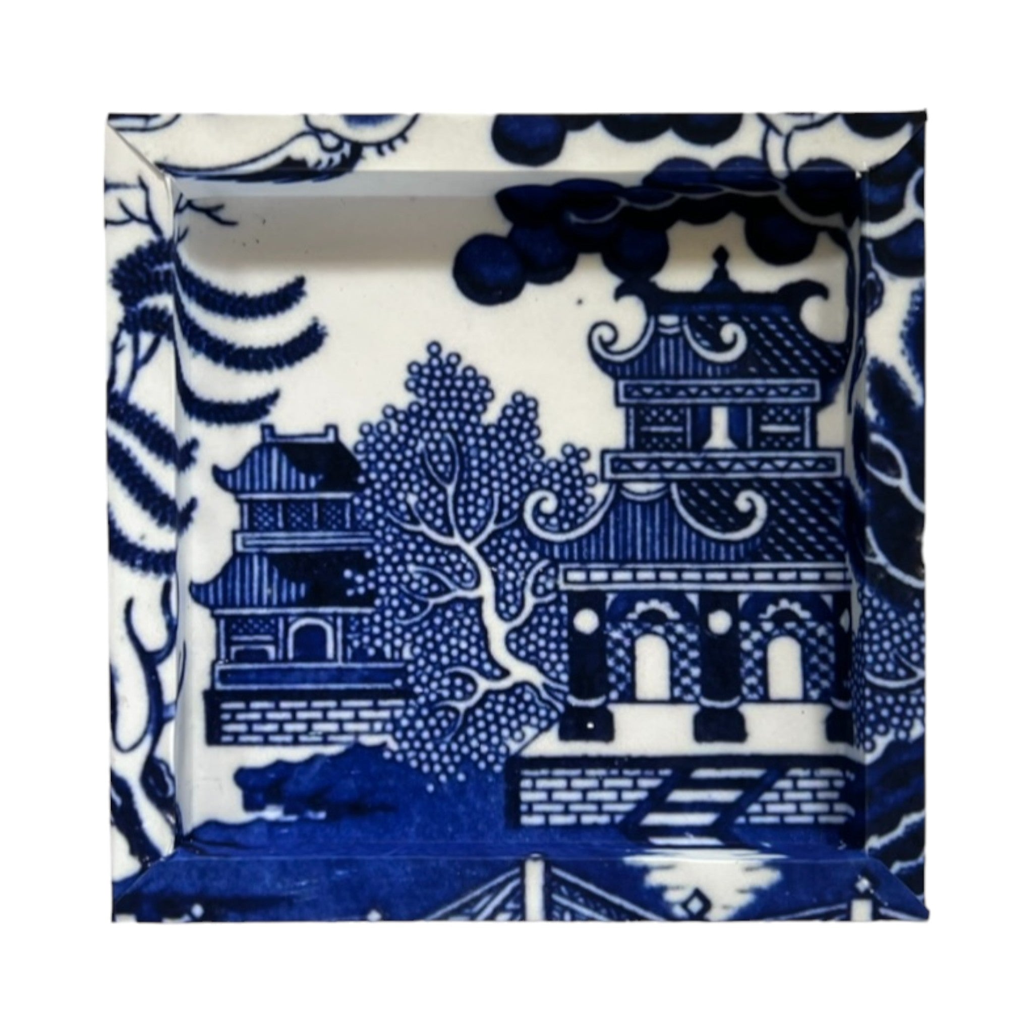 Frame No. 24 - Blue Willow (8" for plates 4.25"-6")