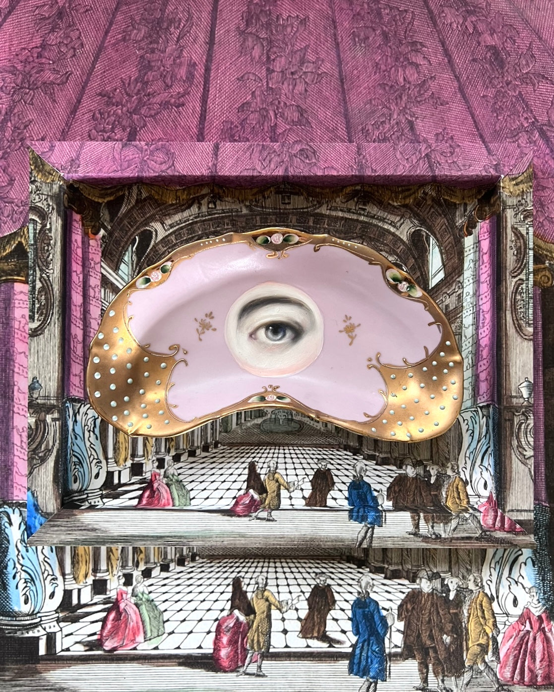 Frame No. 23 - Gallerie de Vaux Hall (10"x8" for plates up to 5.5"-7.5")