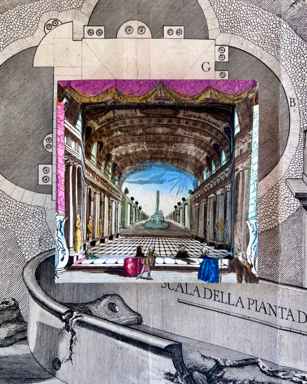 Frame No. 23 - Gallerie de Vaux Hall (5" for Jewelry)