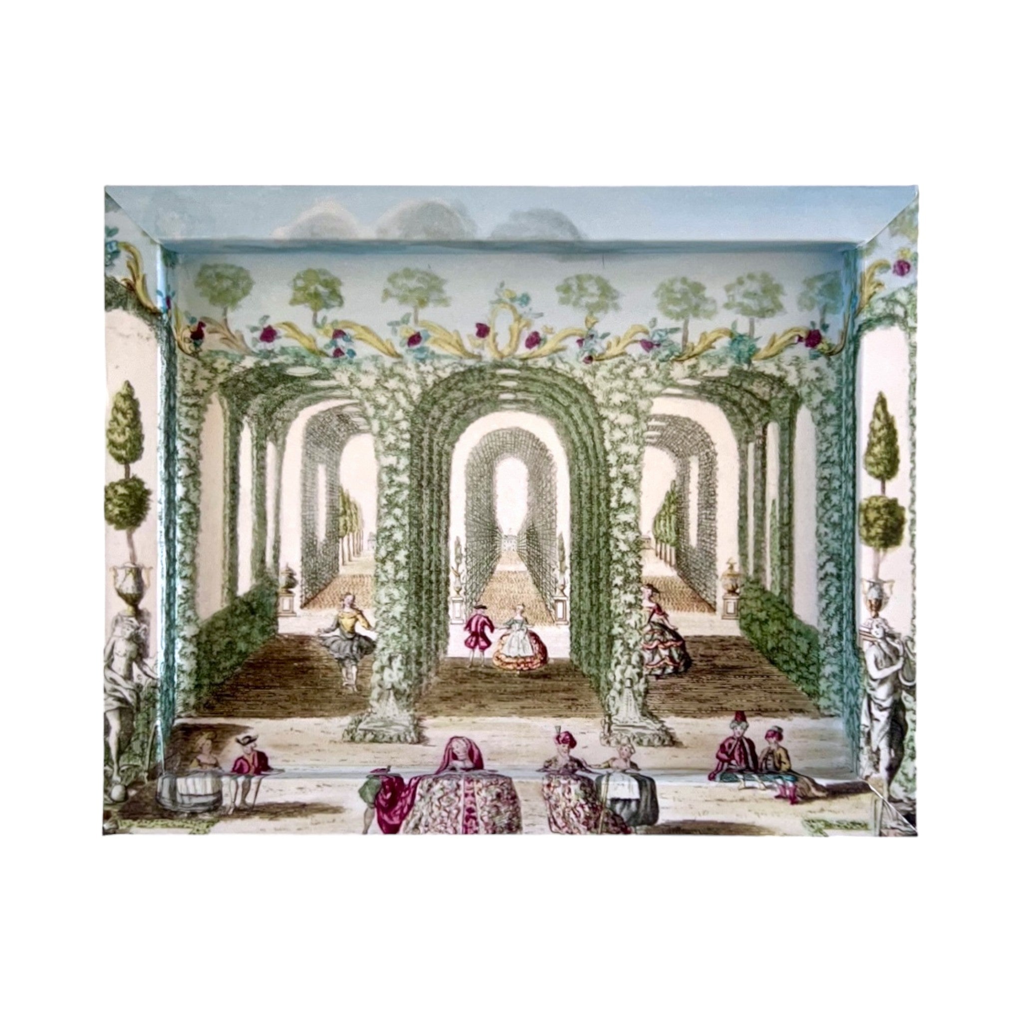 Frame No. 30 - Jardin du Roy de Naxos (10"x8" for plates up to 5.5"-7.5")