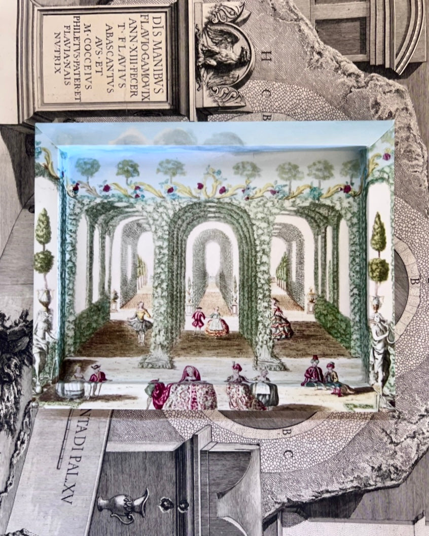 Frame No. 30 - Jardin du Roy de Naxos (10"x8" for plates up to 5.5"-7.5")
