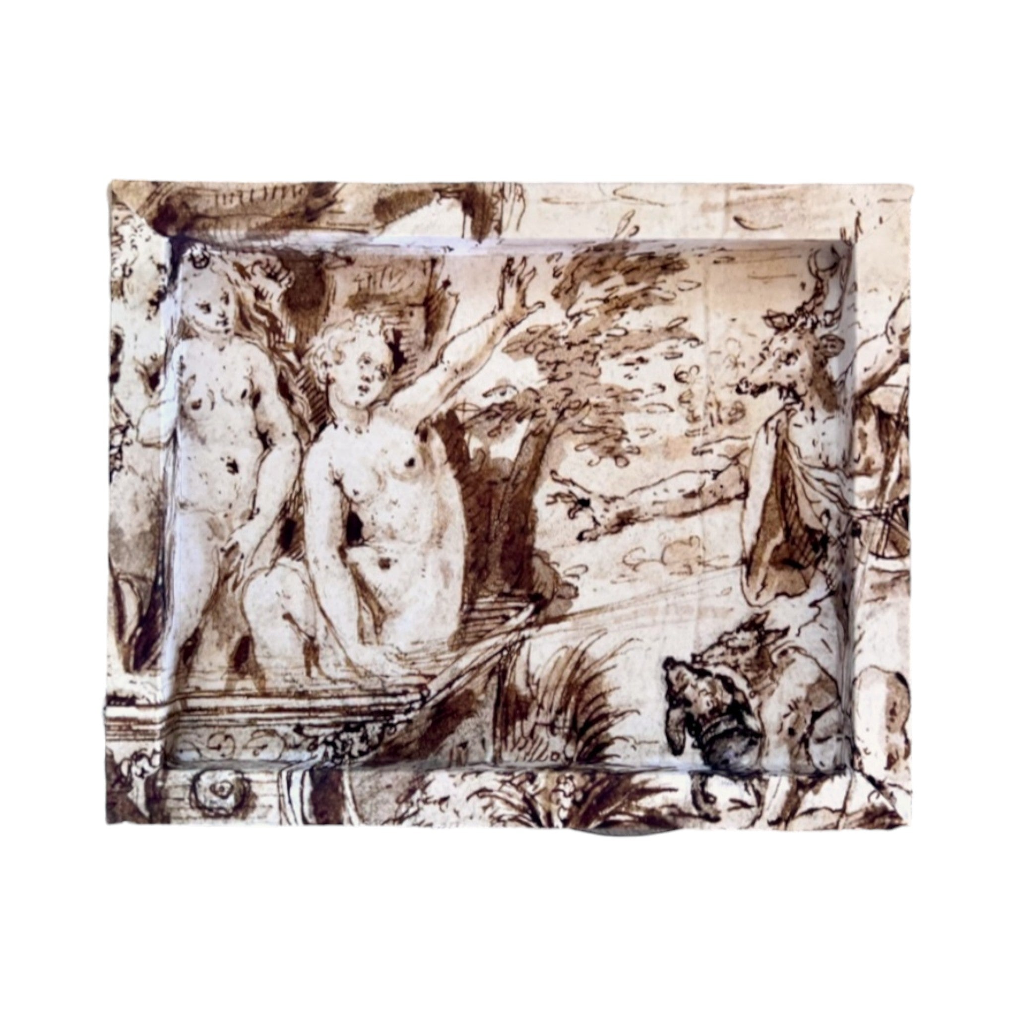 Frame No. 28 - Artemis & Acteon (10"x8" for plates up to 5.5"-7.5")