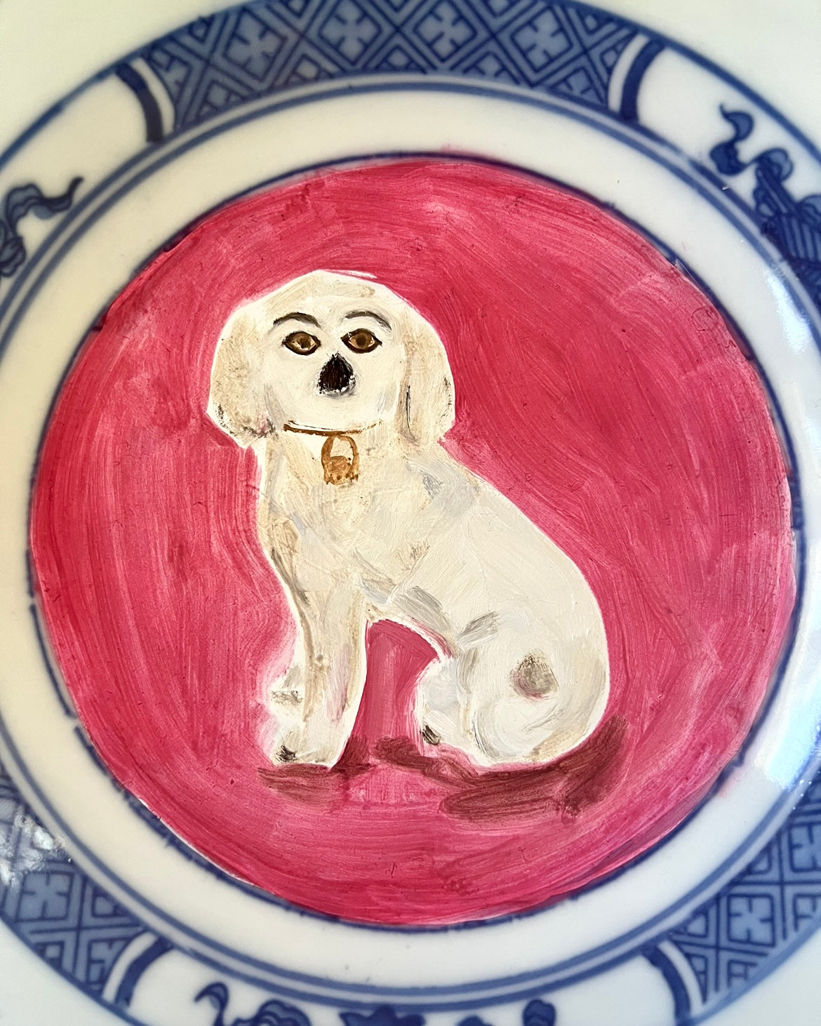 Pierre the Staffordshire Poodle Portrait