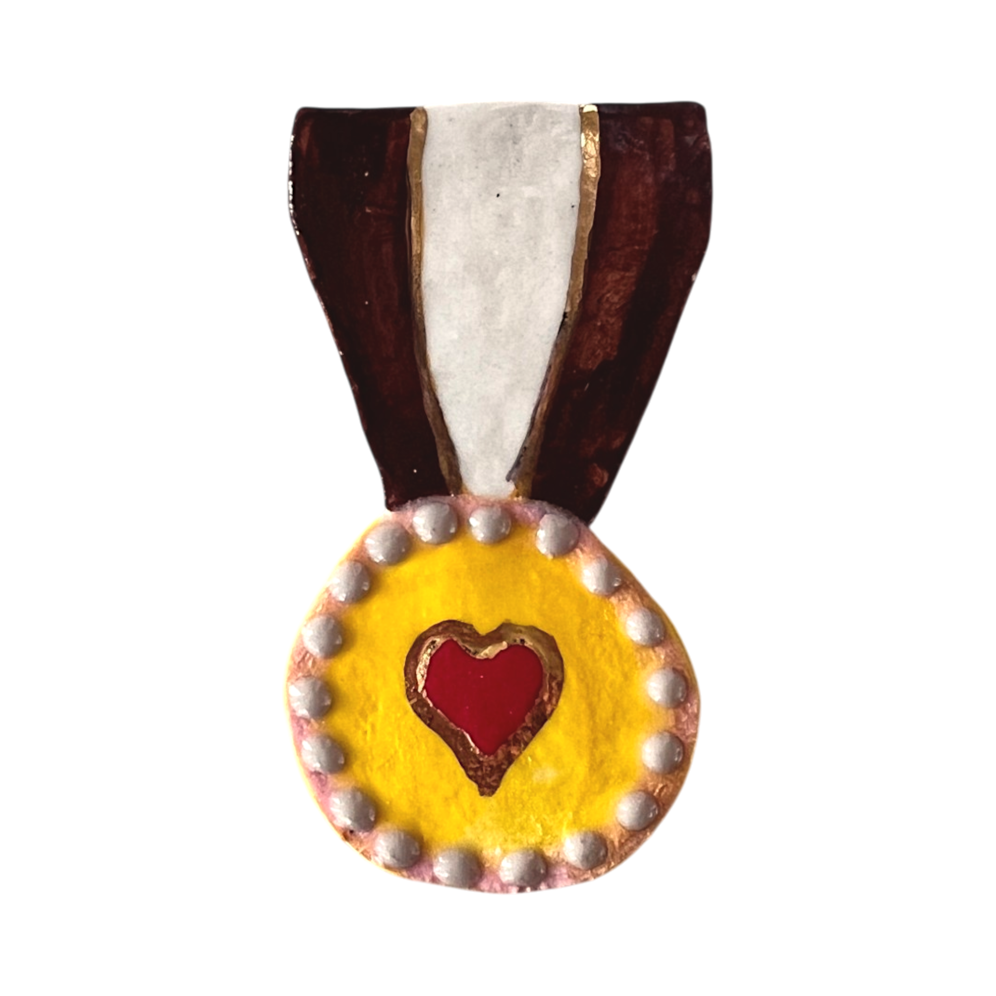 No. 379 Medal - Red Heart