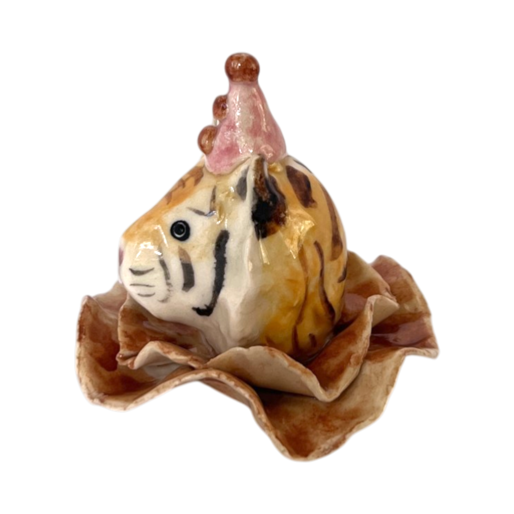 No. 315 Millicent the Tiger - Lamp Finial
