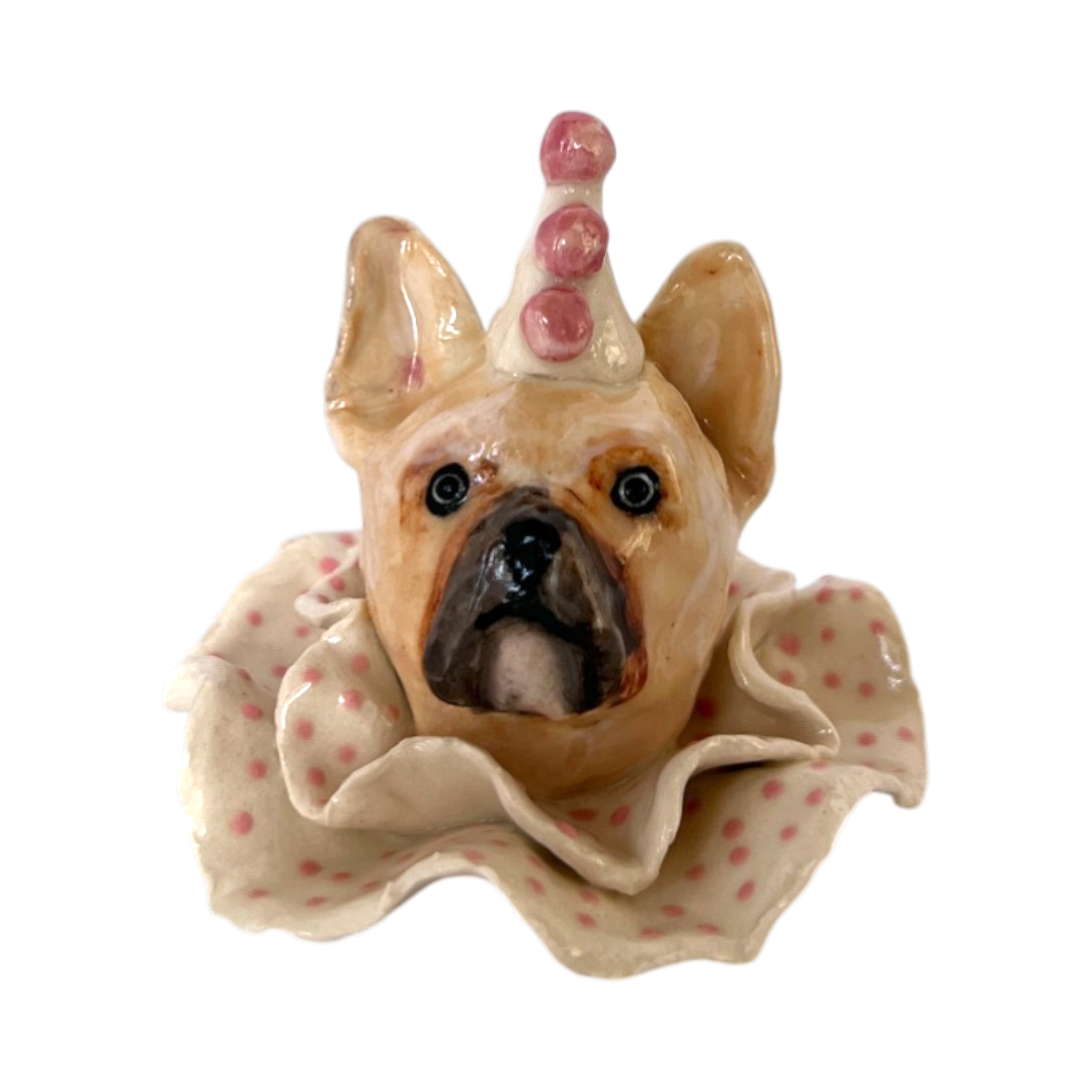No. 320 Josephine the French Bulldog - Lamp Finial