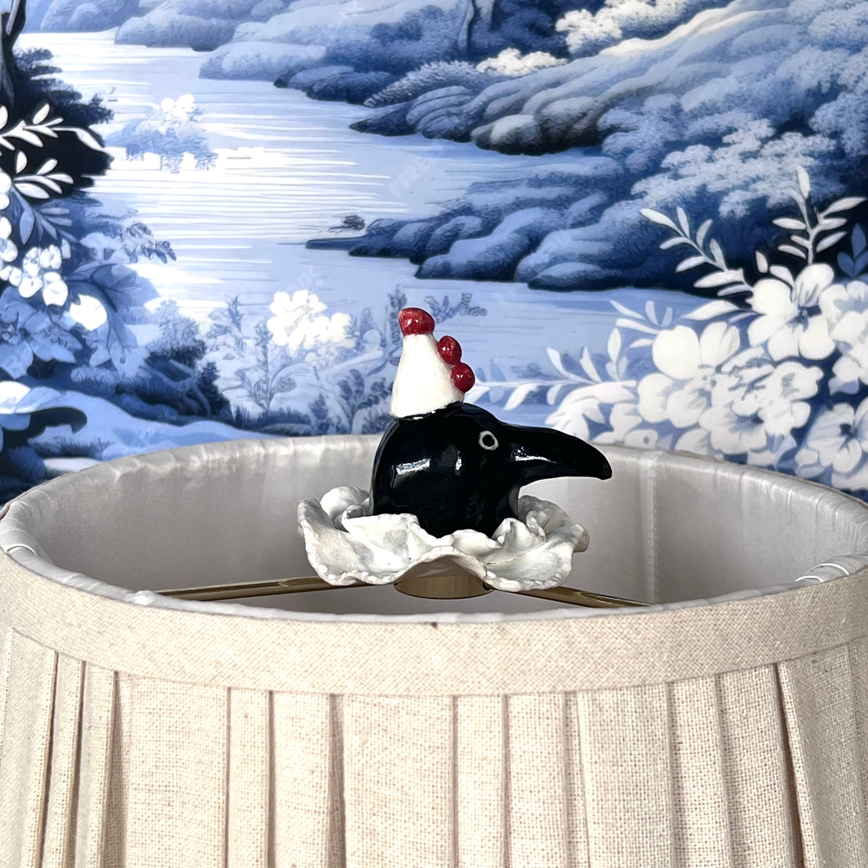 No. 331 Neville the Raven - Lamp Finial