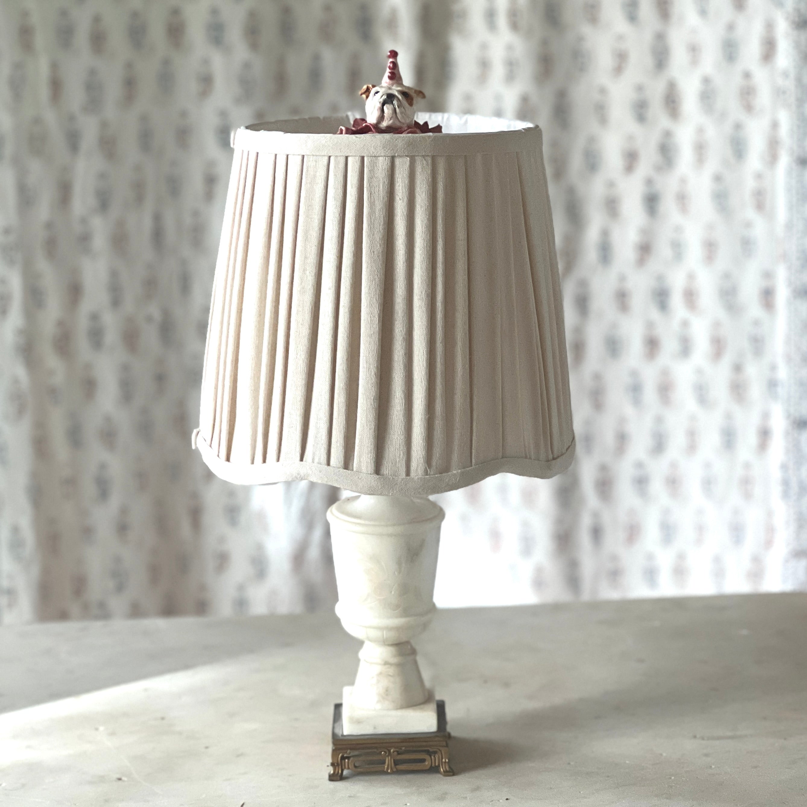 No. 314 Prudence the Bulldog - Lamp Finial