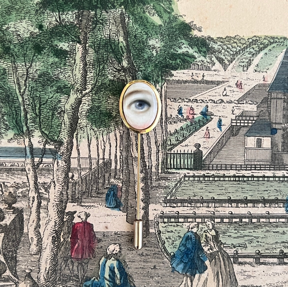 No. 3239 Lover's Eye Stick Pin