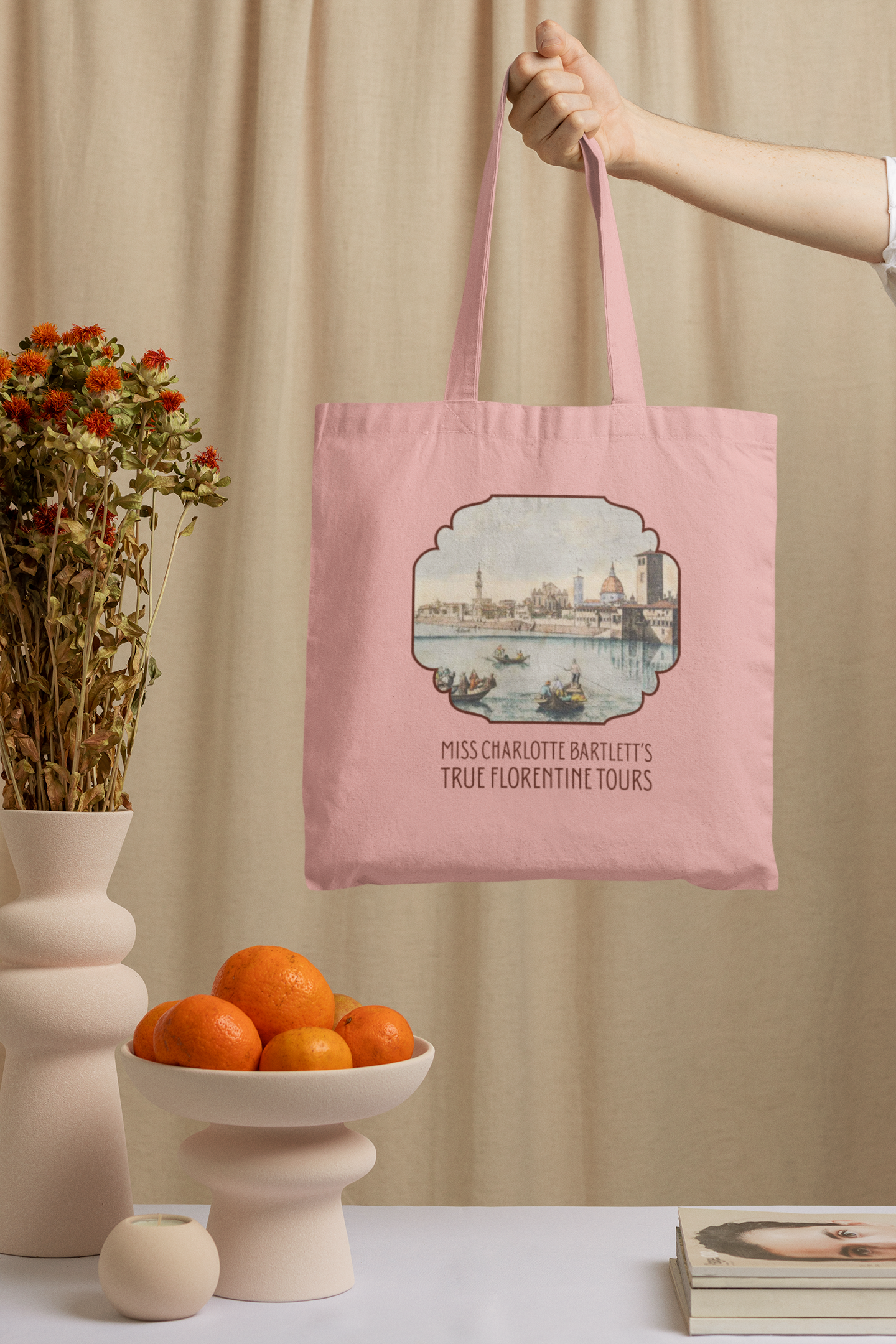 Miss Charlotte Bartlett’s True Florentine Tours Tote Bag