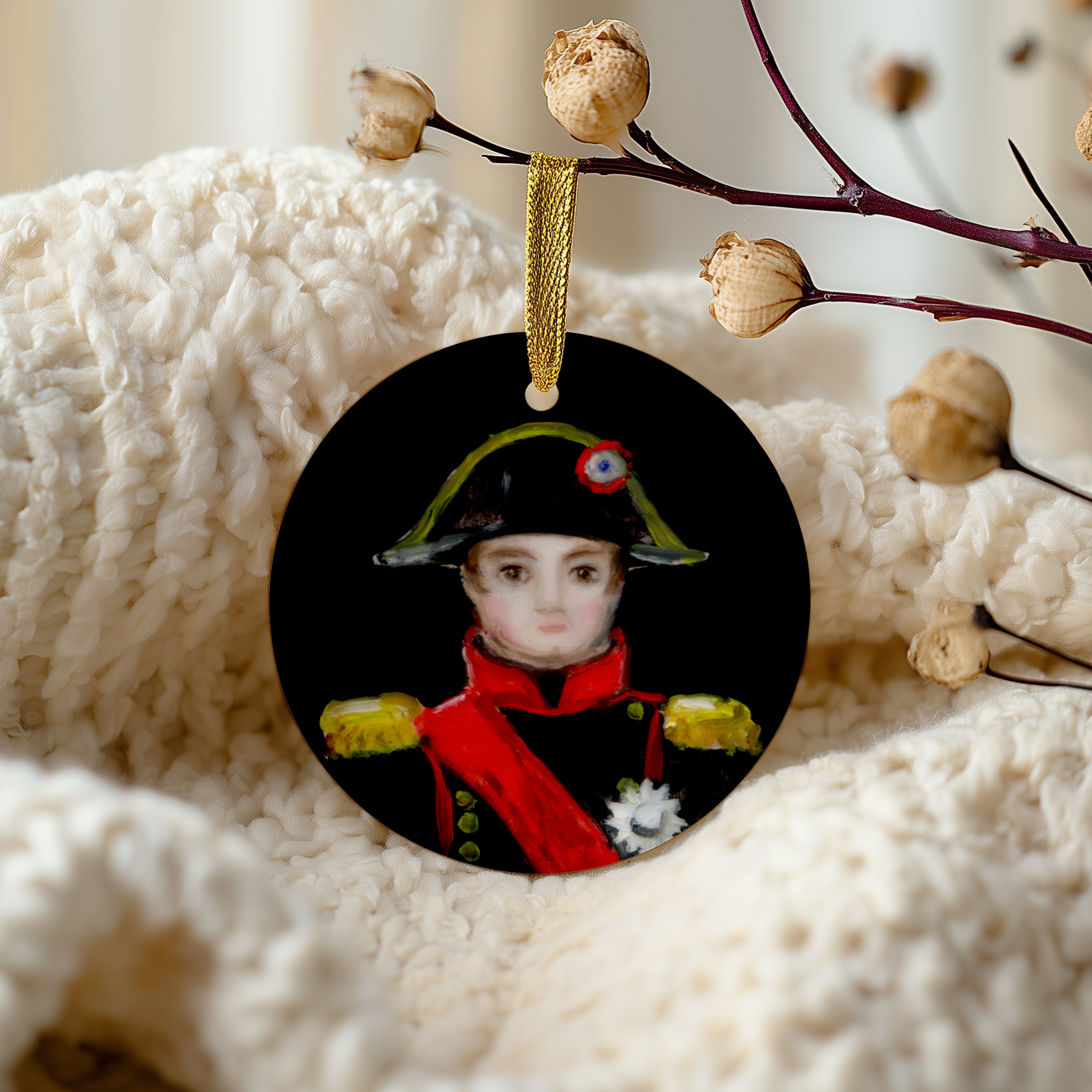 Napoleon Bonaparte Ceramic Ornament