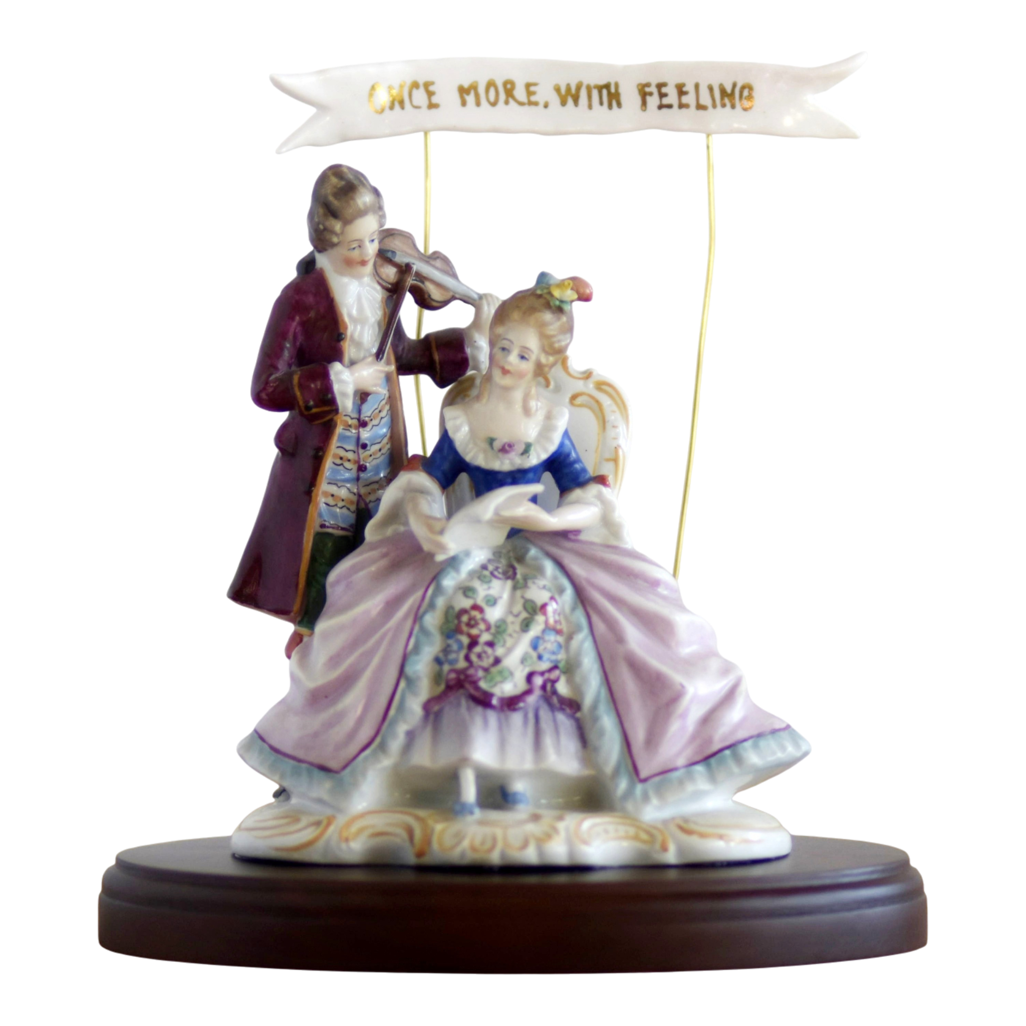 ONCE MORE, WITH FEELING