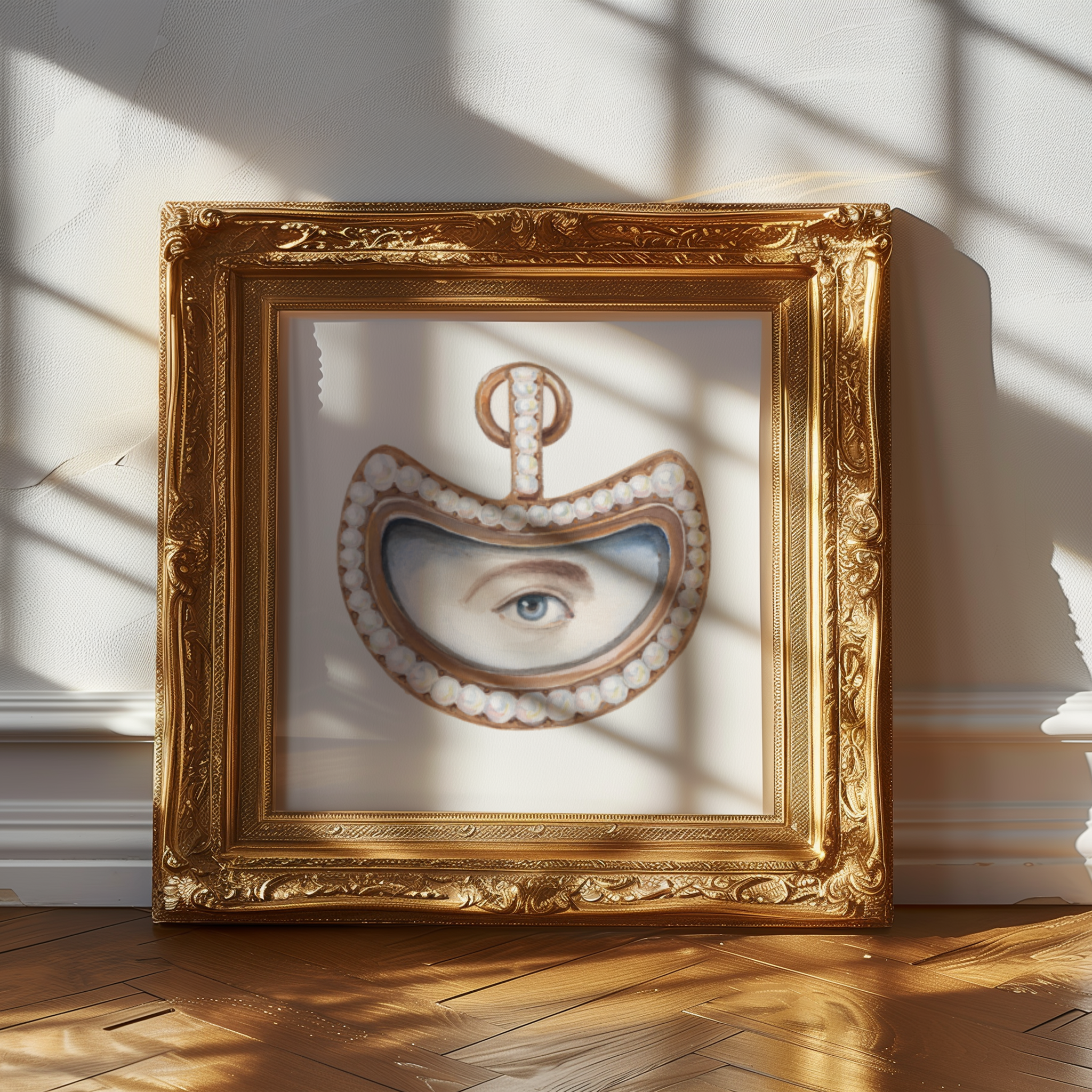 No. 13 Lover's Eye Watercolor Archival Print