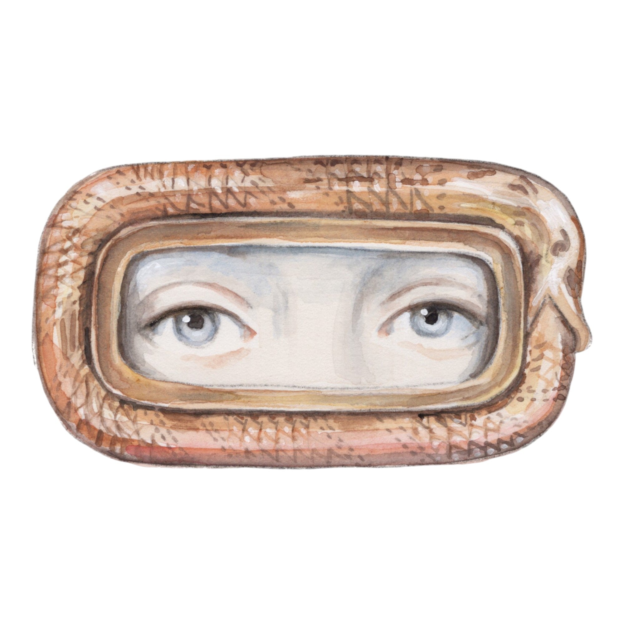 No. 17 Lover's Eye Watercolor Archival Print
