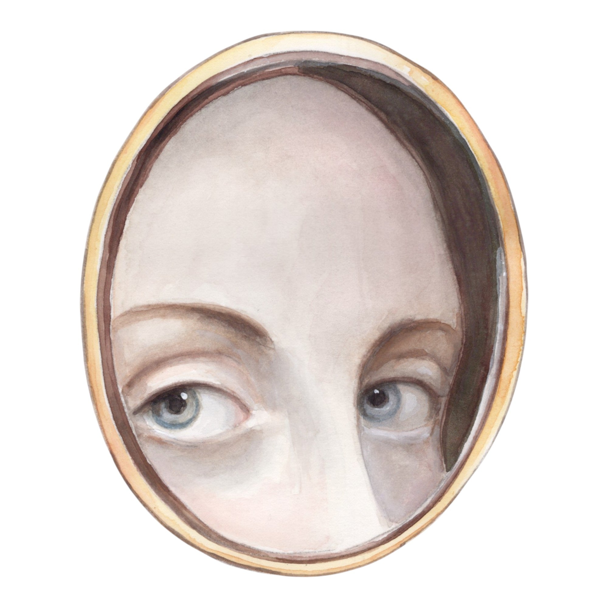 No. 18 Lover's Eye Watercolor Archival Print