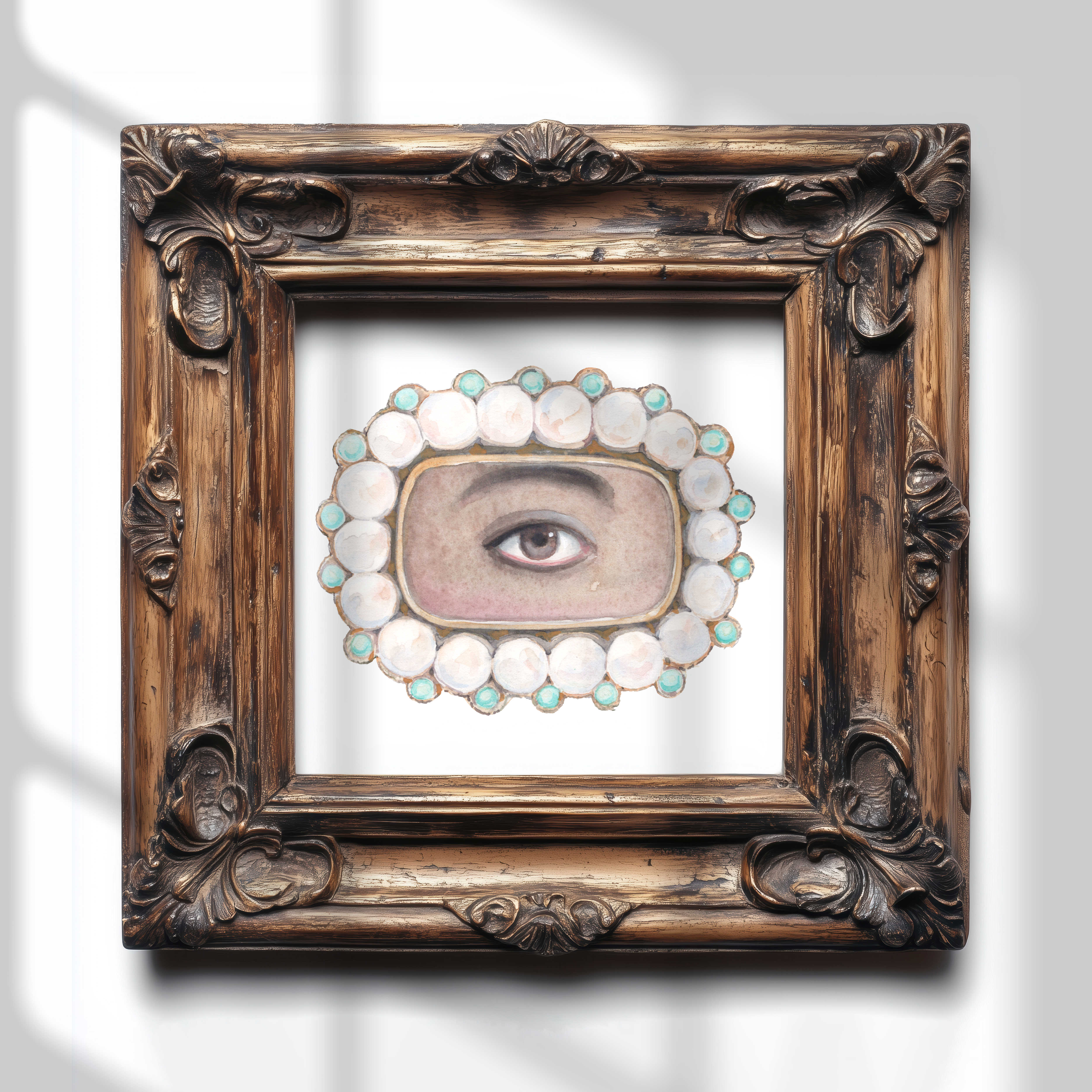 No. 26 Lover's Eye Watercolor Archival Print