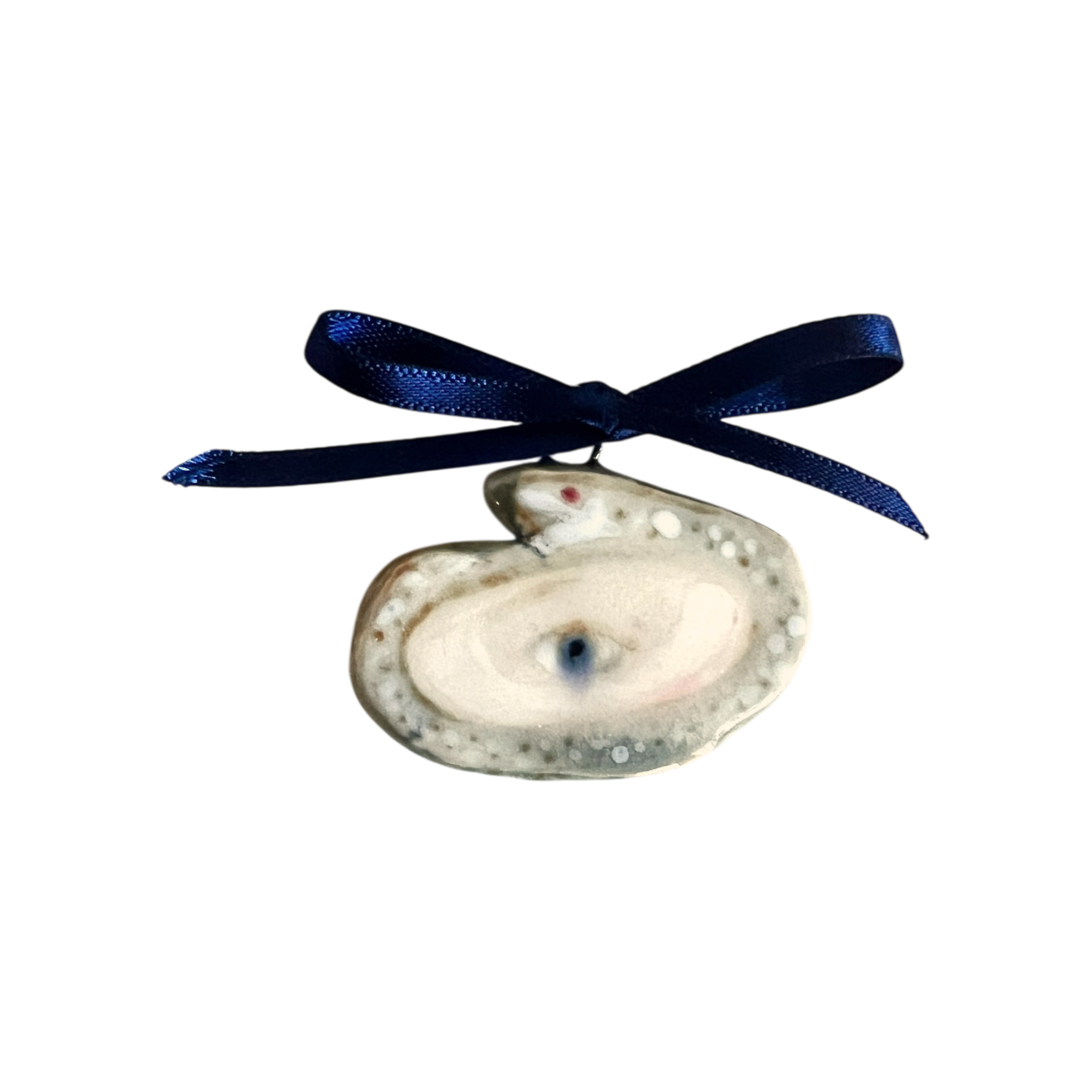 No. 75 Lover's Eye Charm - Grey Ouroboros (Seconds)