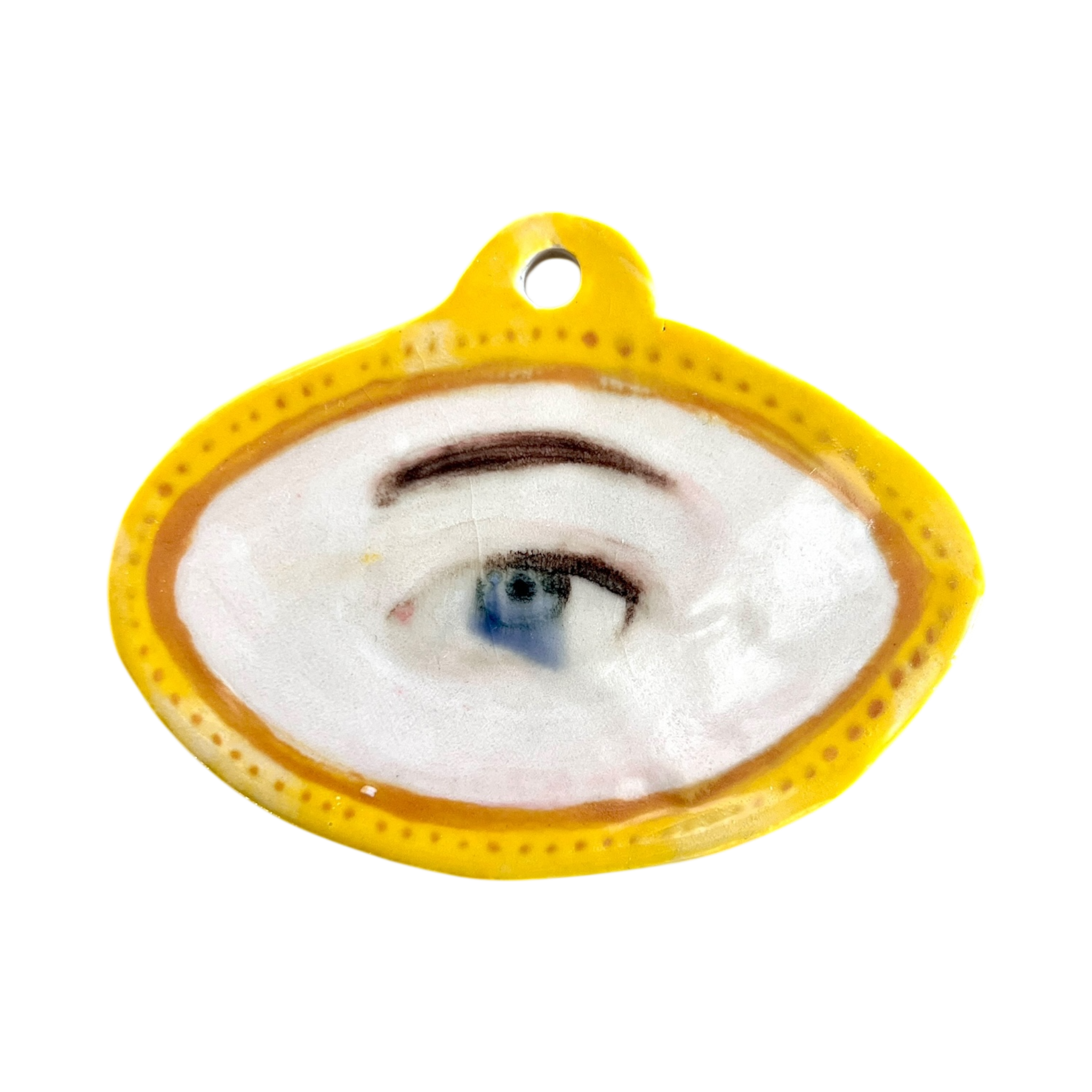 No. 47 Handmade Ornament - Gold Navette (Seconds)