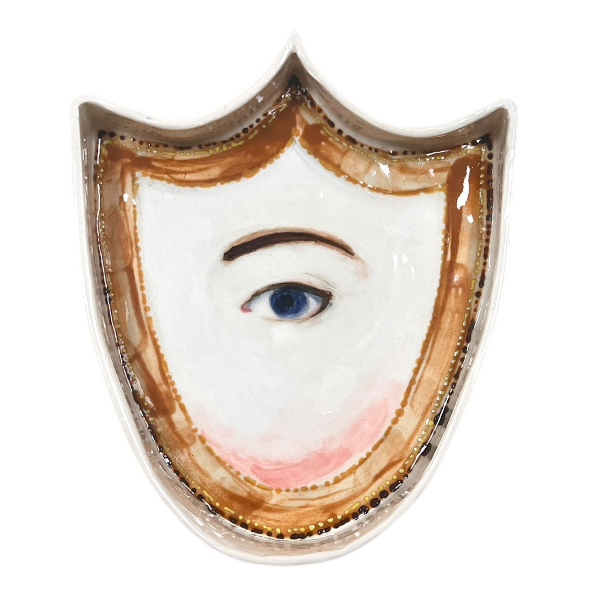 No. 66 Lover's Eye Jewelry Dish - Shield
