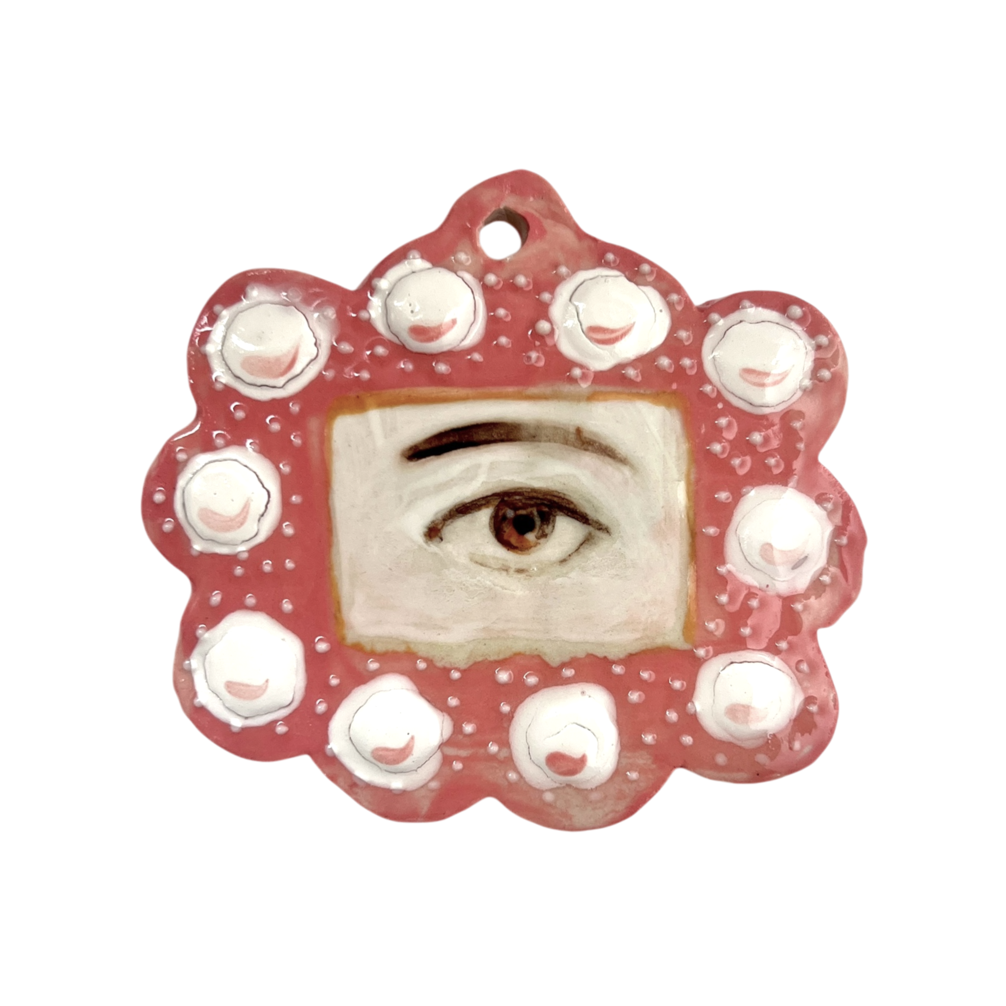 No. 153 Handmade Ornament - Pearl (Seconds)