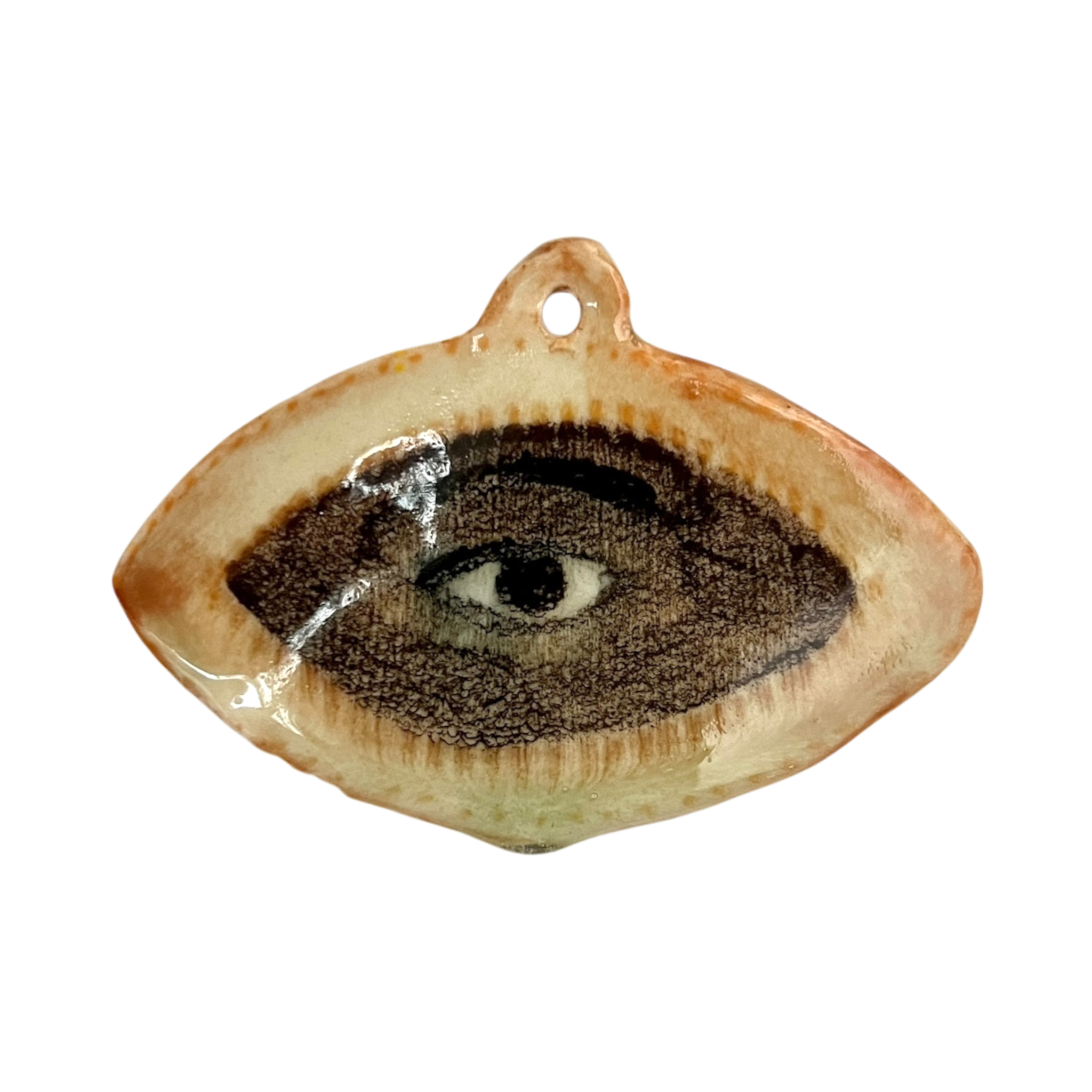 No. 157 Handmade Ornament - Gold Navette (Seconds)