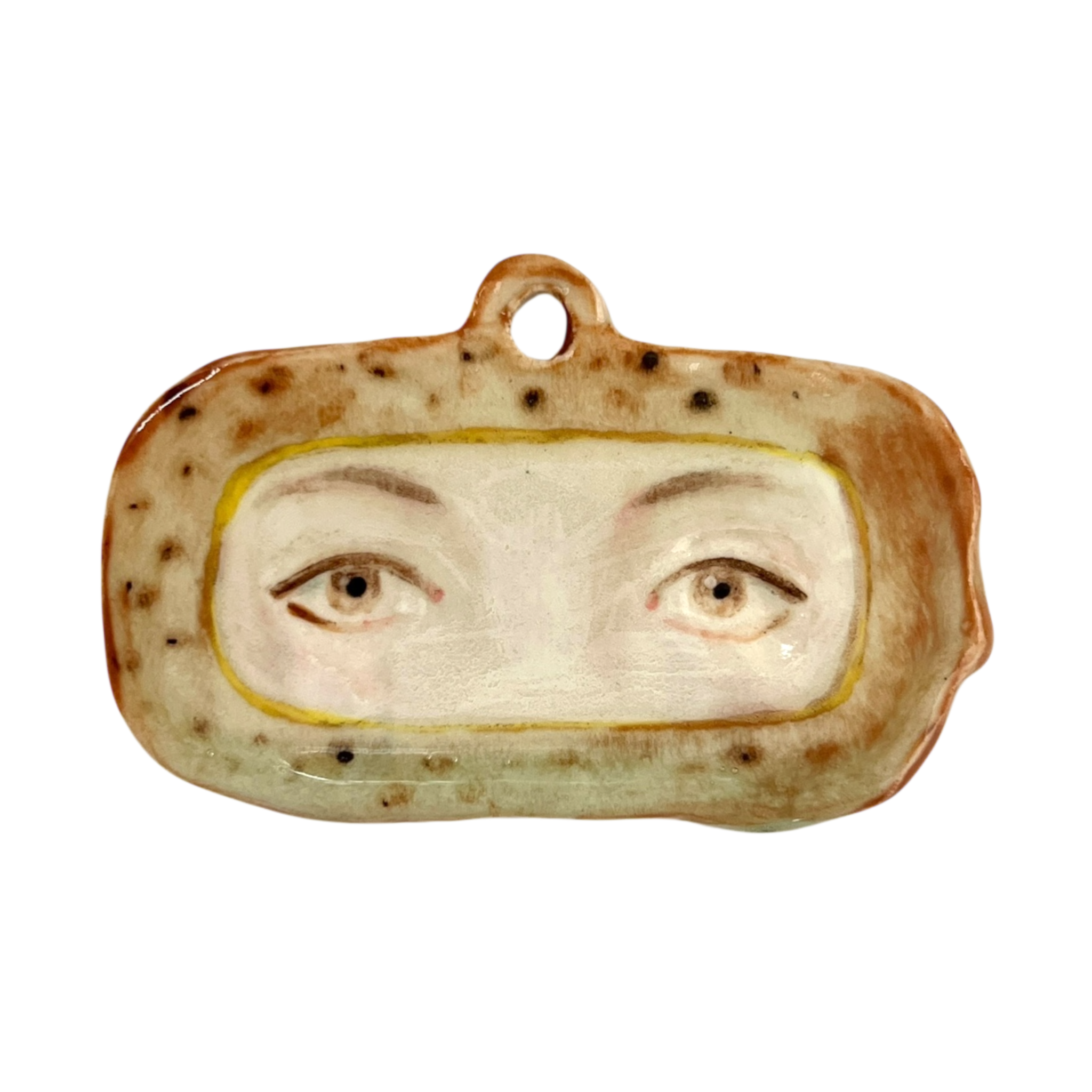 No. 162 Handmade Ornament - Spotted Ouroboros