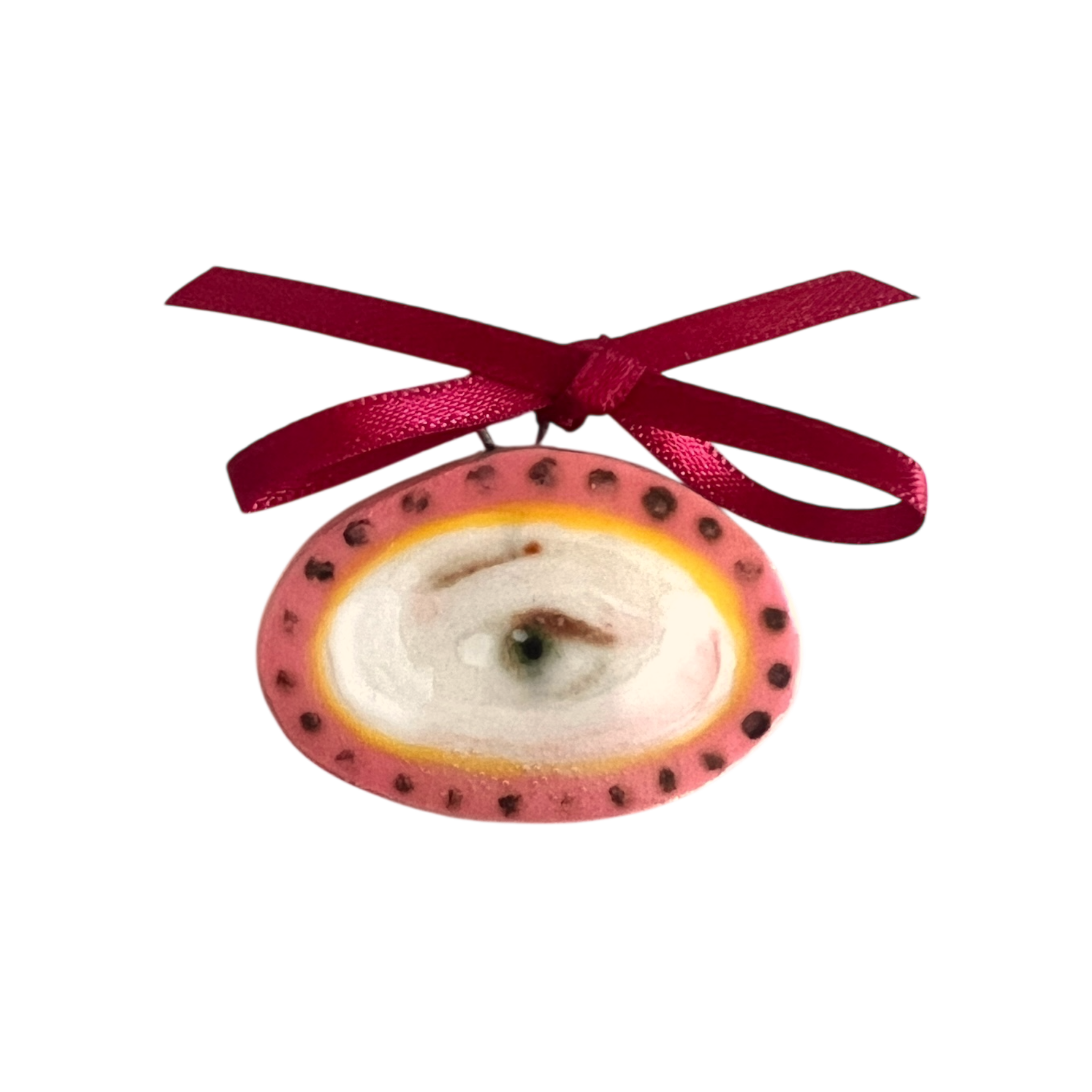 No. 97 Lover's Eye Charm - Rose Gold