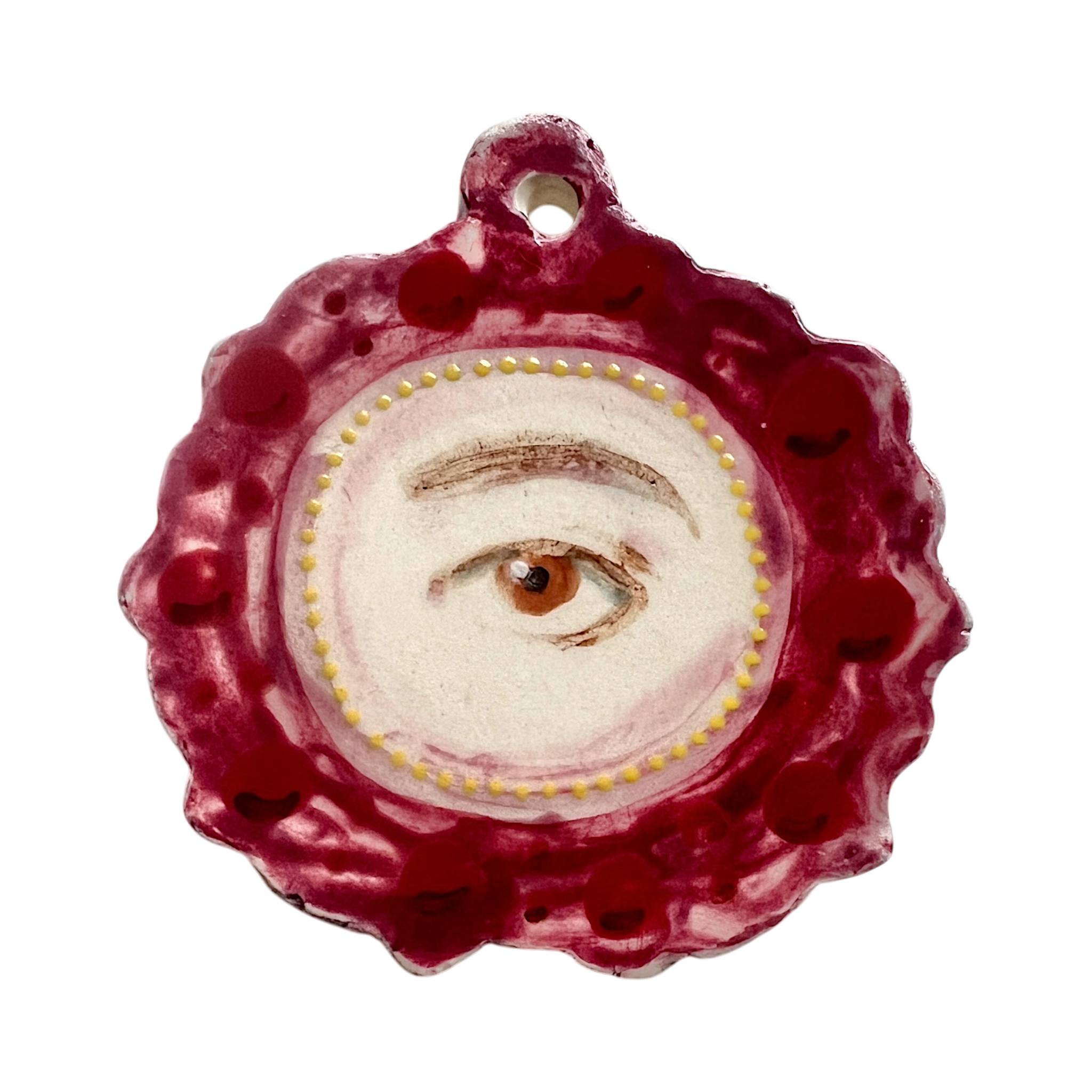 No. 172 Handmade Ornament - Rubies