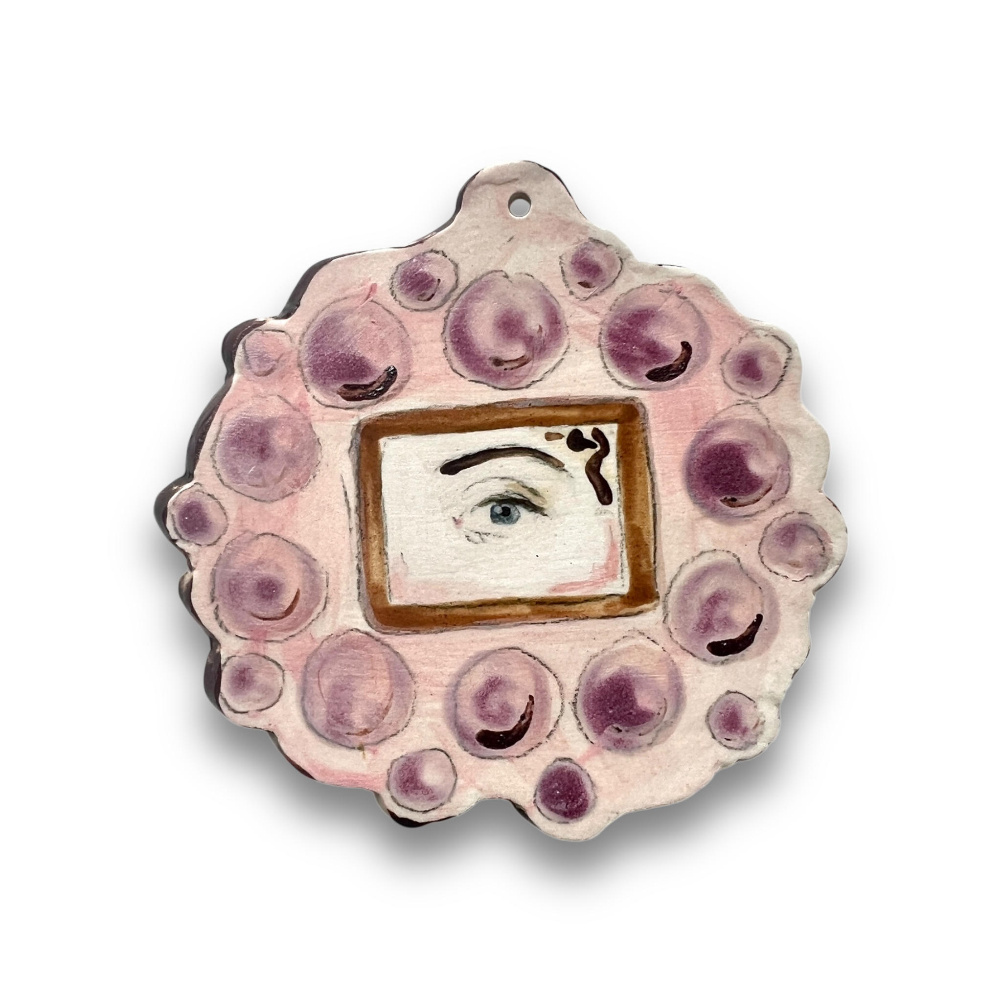 No. 31 Handmade Ornament - Pink Pearls