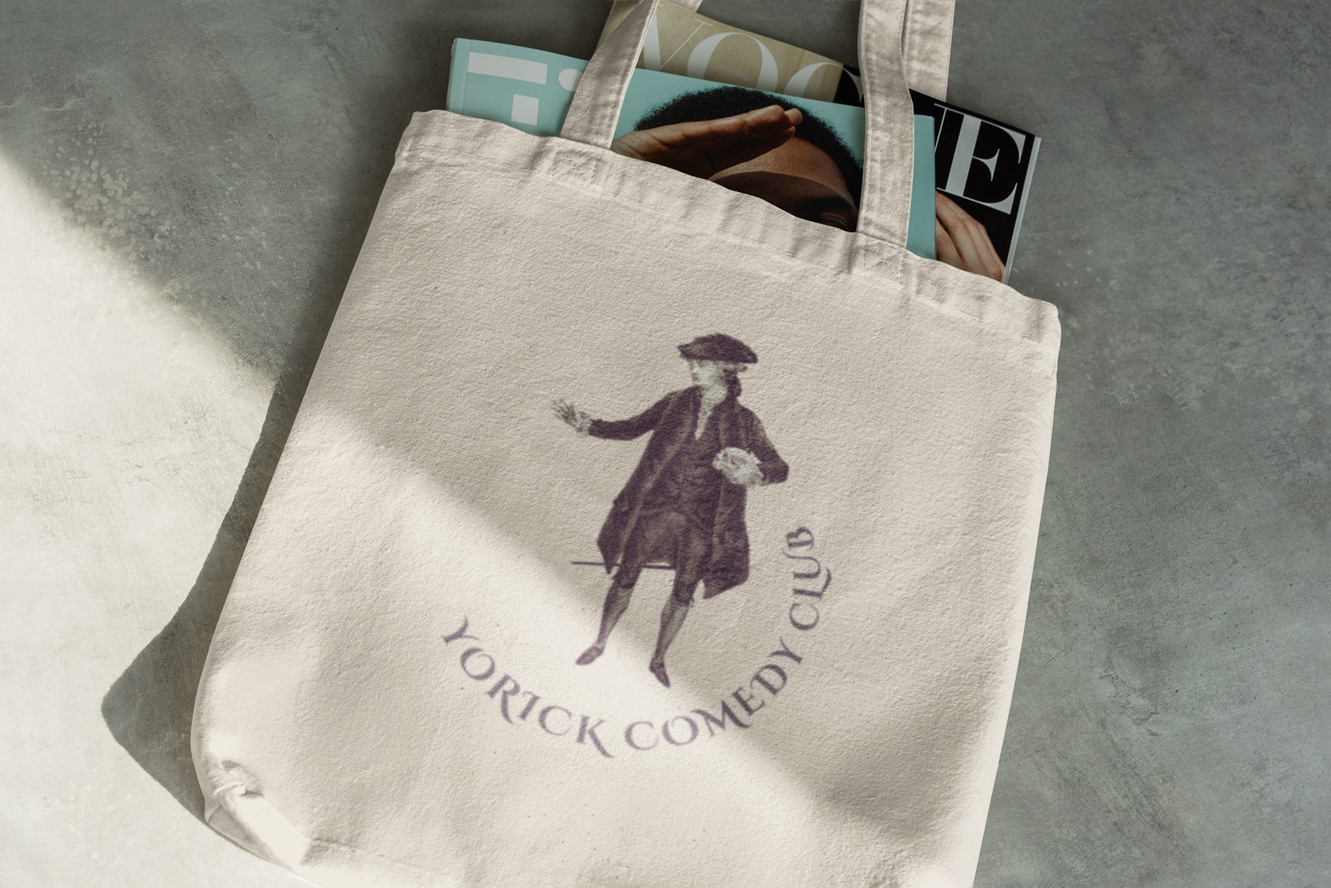 The Yorick Comedy Club Tote Bag