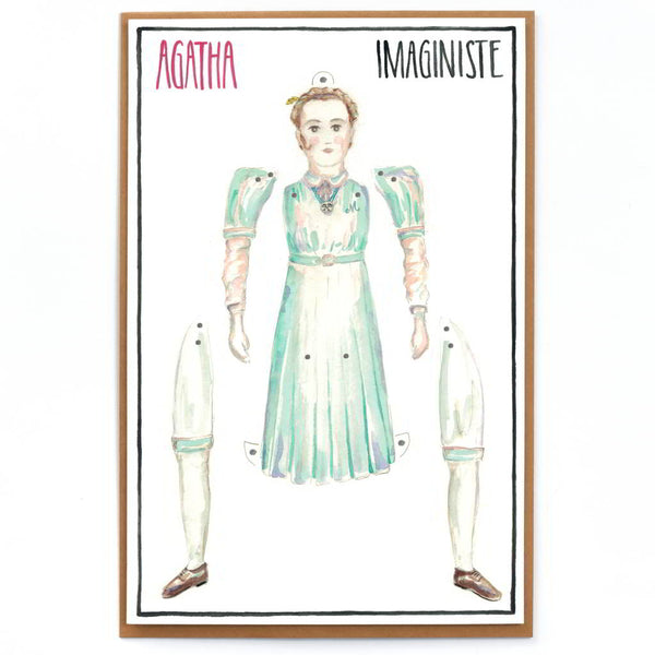 The Grand Budapest Hotel - Agatha Card