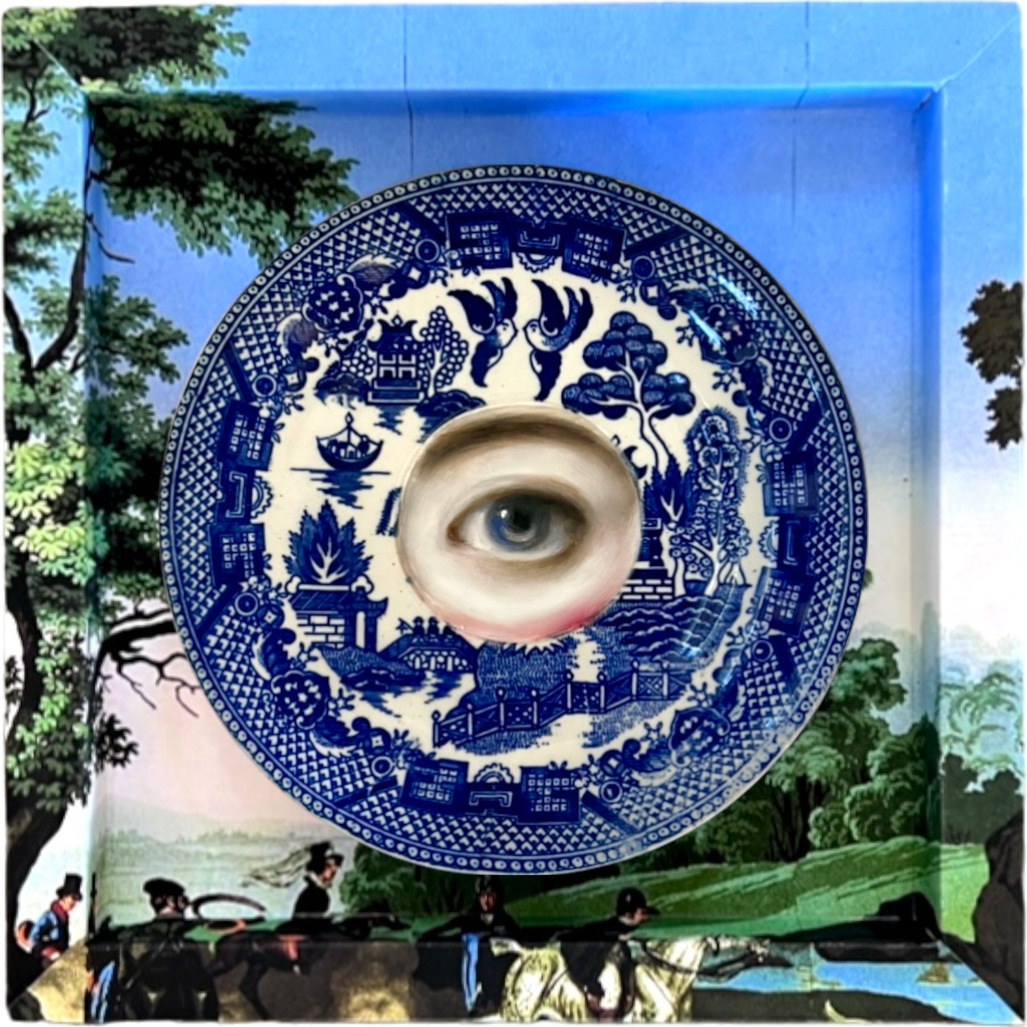 "WHY DO YOU PAINT EYES ON PLATES?"