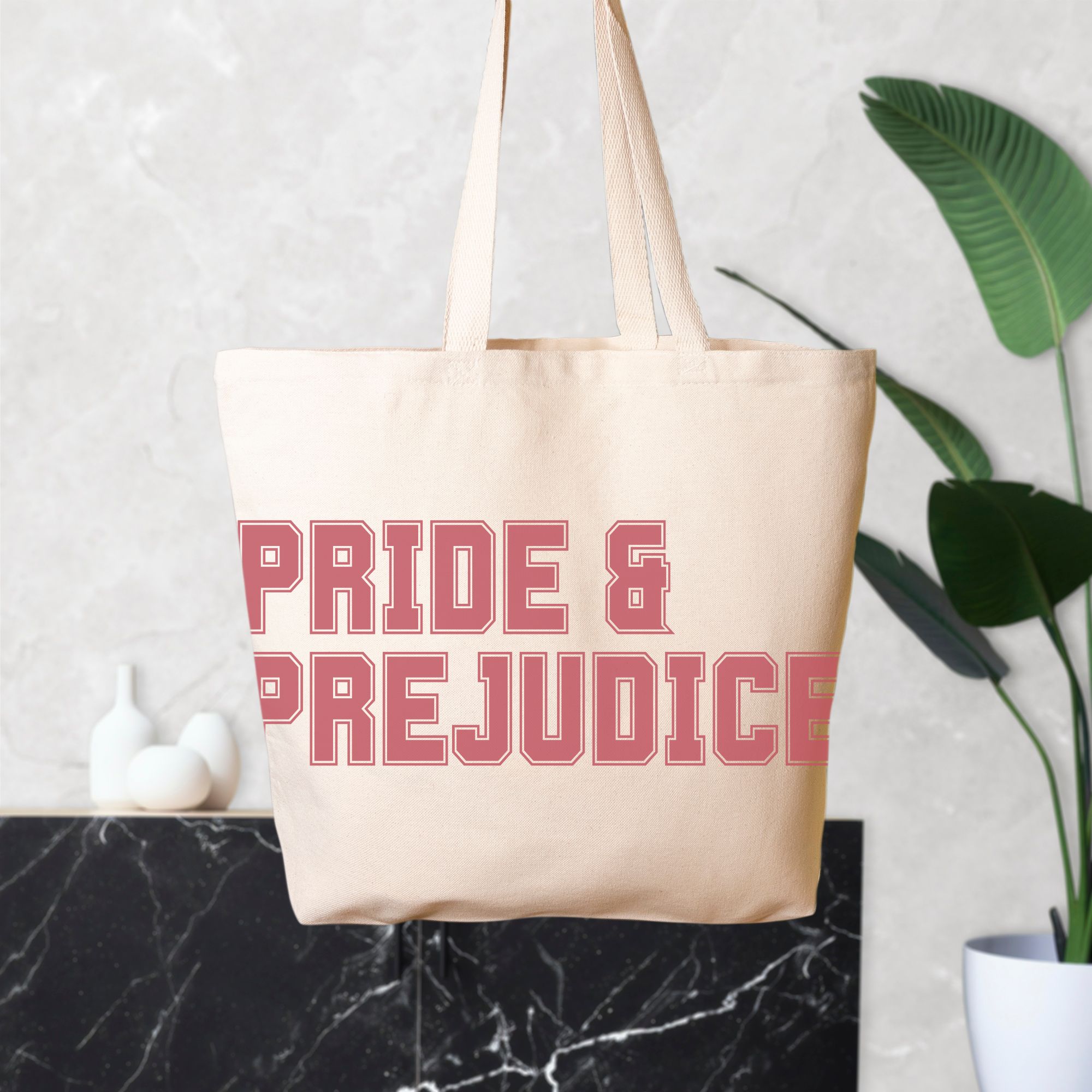 Jane Austen "Pride and Prejudice" Oversized Tote