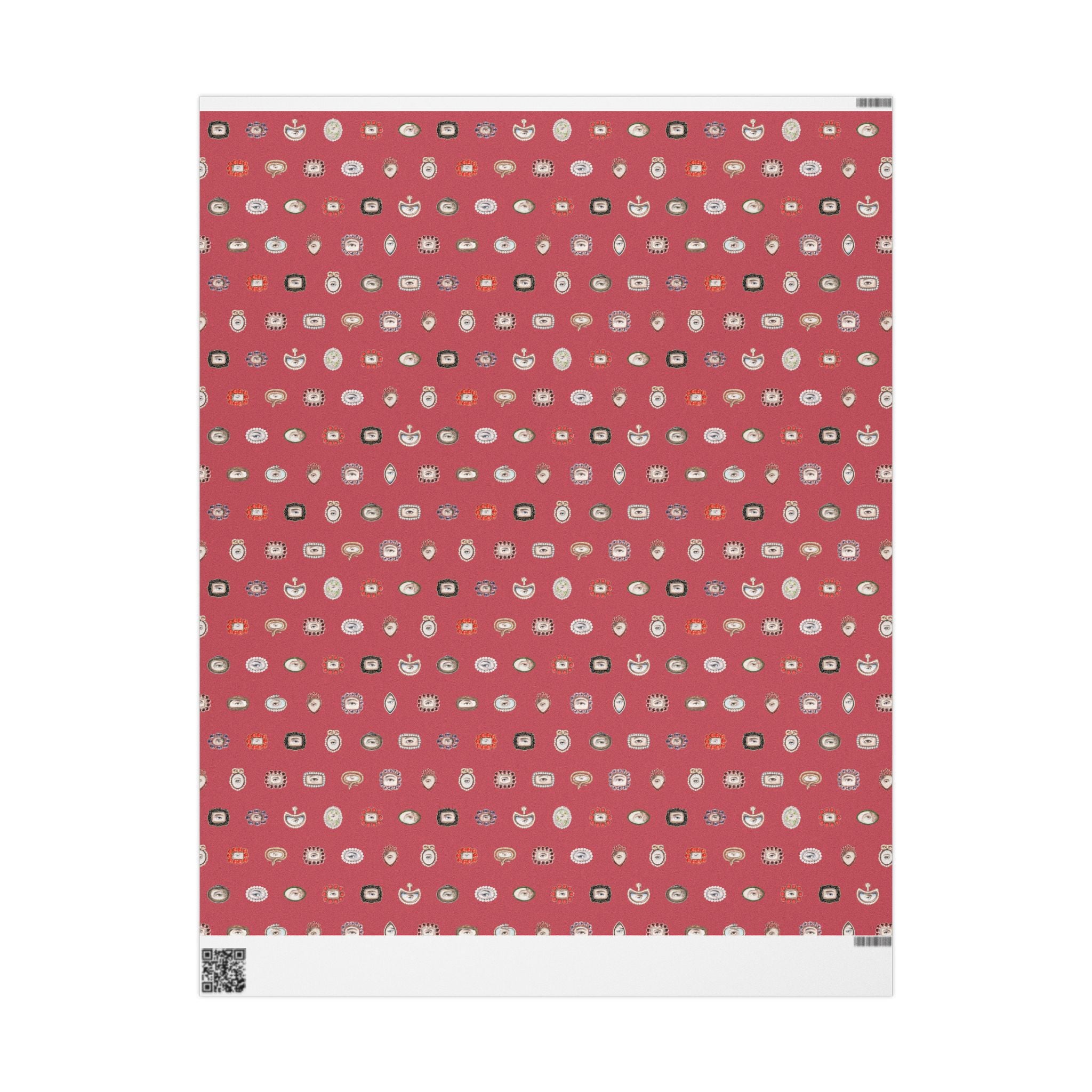 Lover's Eye Wrapping Paper (Raspberry)