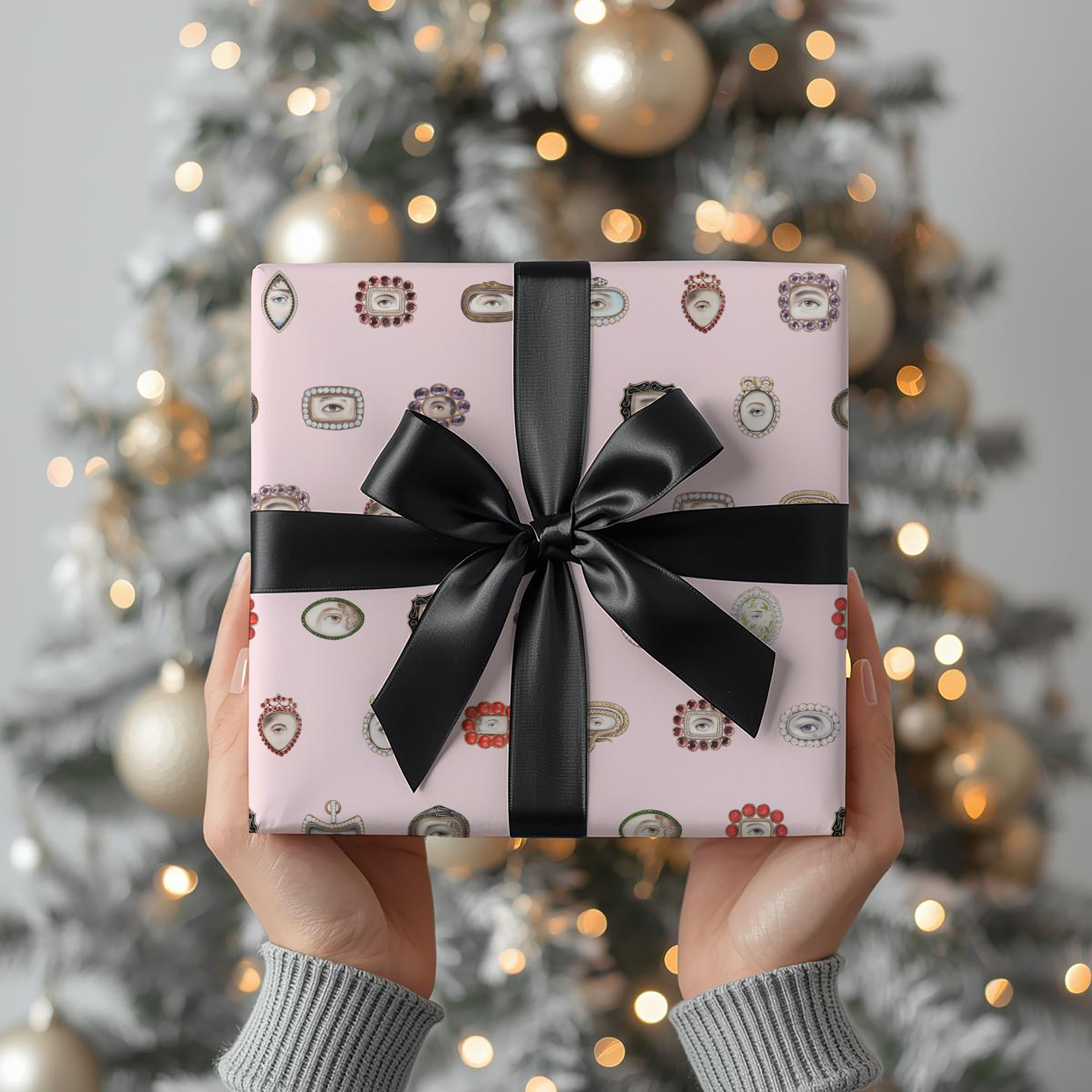 Lover's Eye Wrapping Paper (Petal Pink)