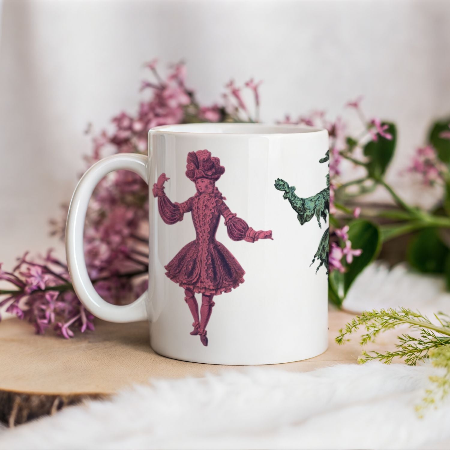 BAROQUE BALLET DANCERS MUG