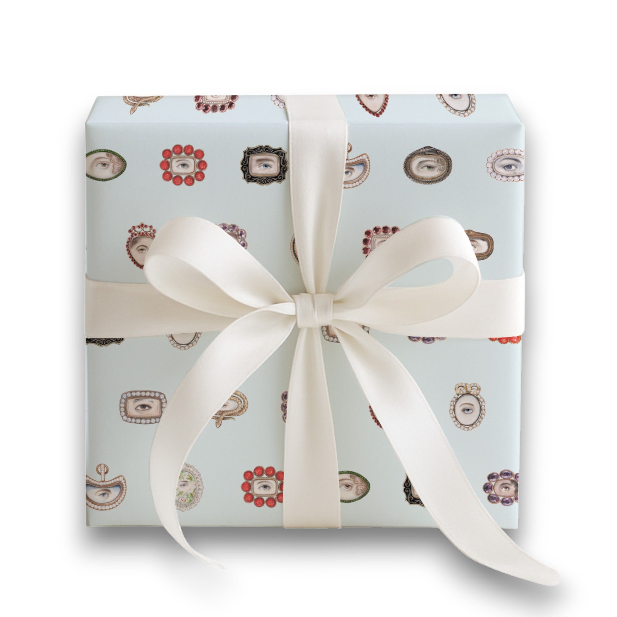Lover's Eye Wrapping Paper (Robin's Egg Blue)