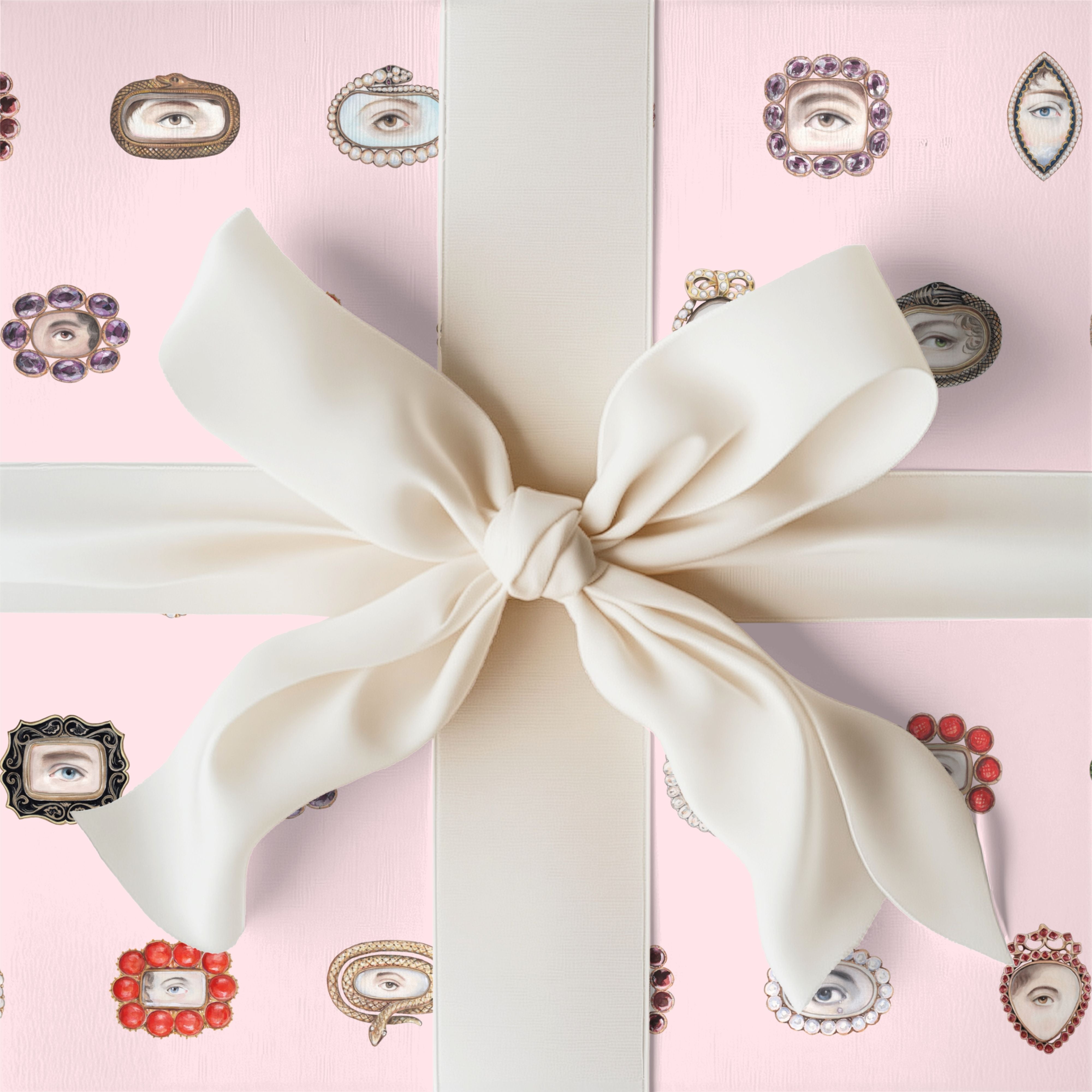 Lover's Eye Wrapping Paper (Petal Pink)