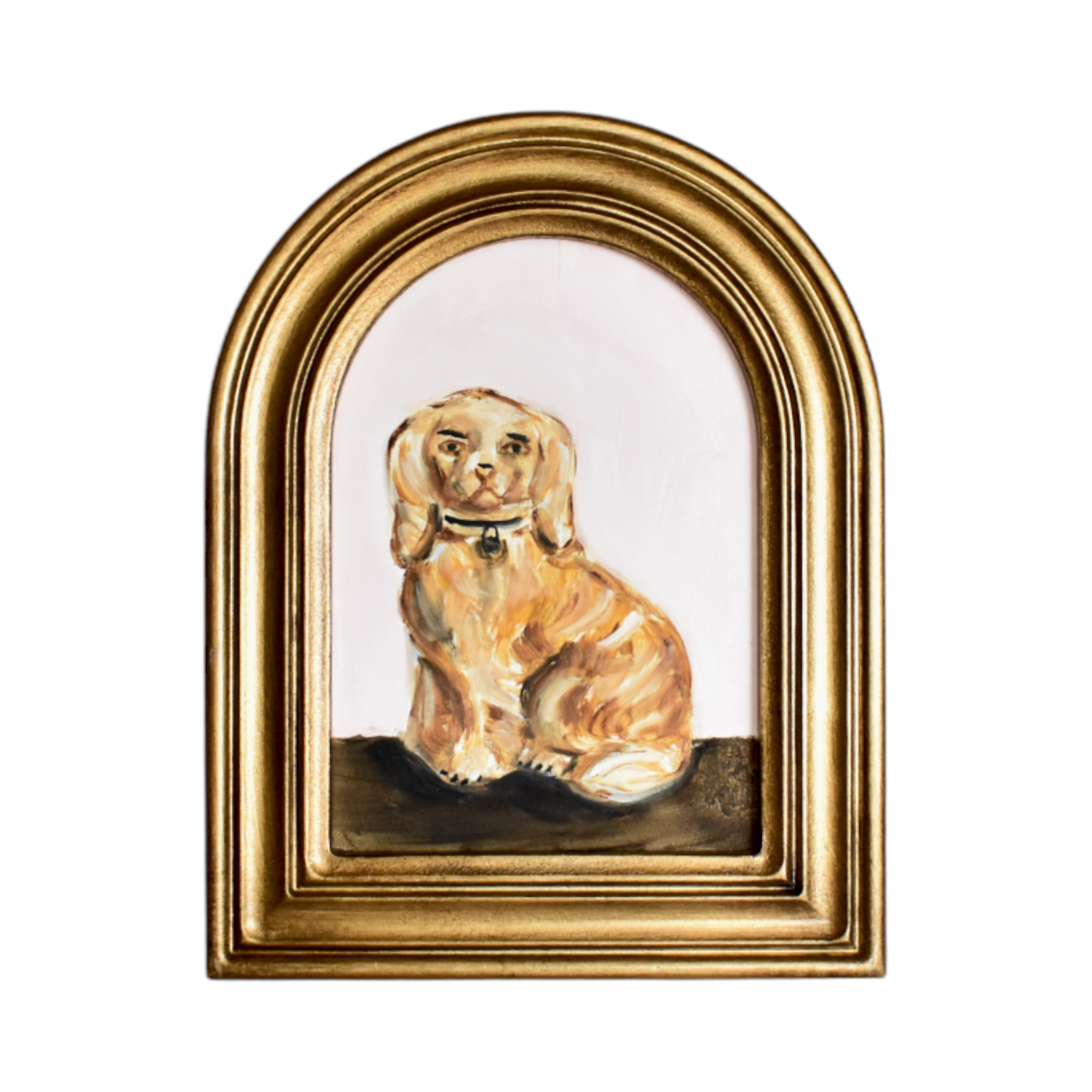 No. 1022 Theodore & Theobald the Treacle Staffordshire Spaniels and Their Portraits