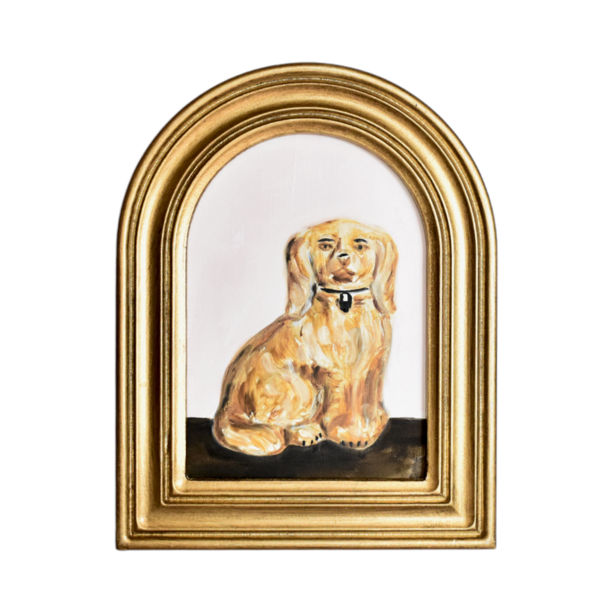 No. 1022 Theodore & Theobald the Treacle Staffordshire Spaniels and Their Portraits