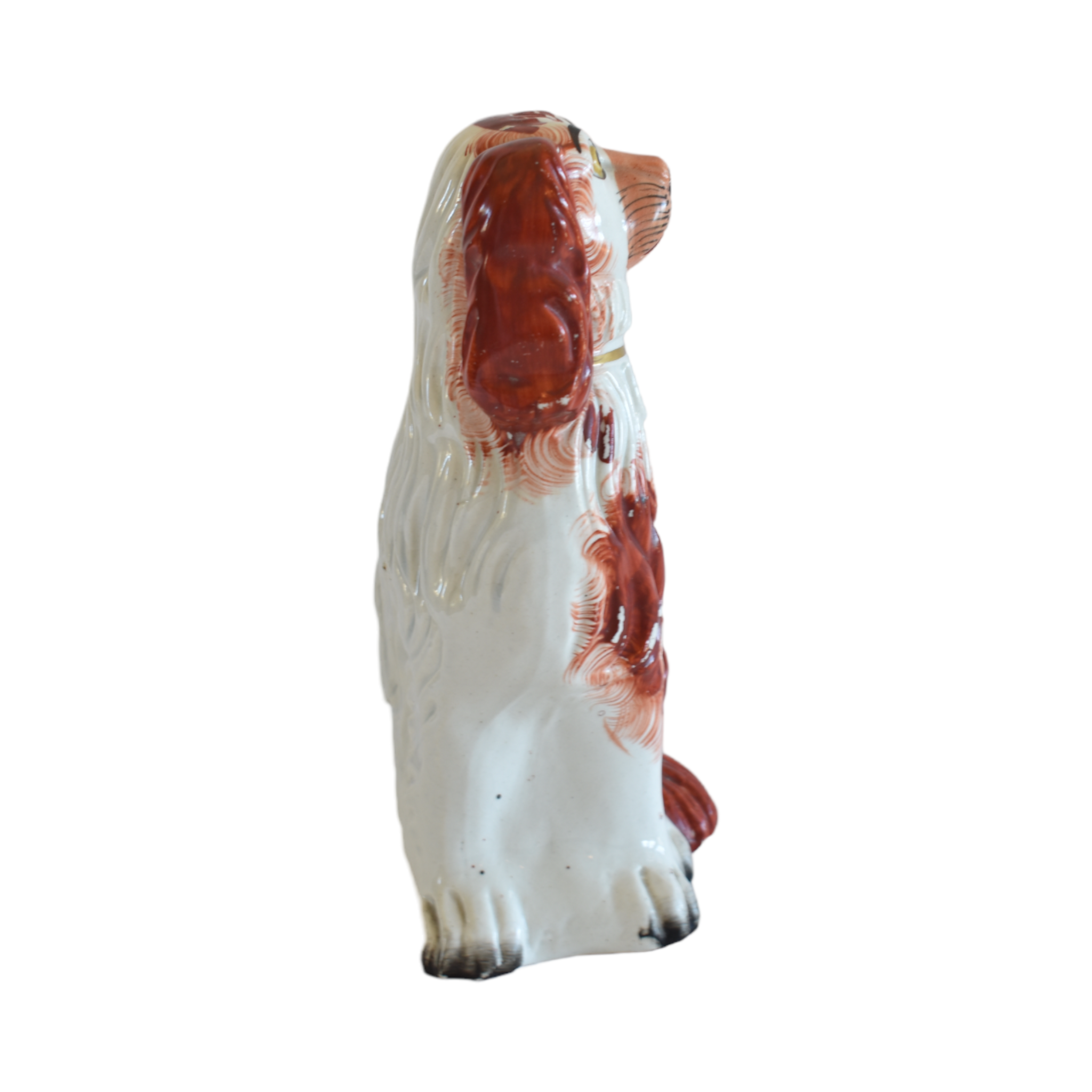 Bernadette & Bernard the Red and White Staffordshire Spaniels Portraits