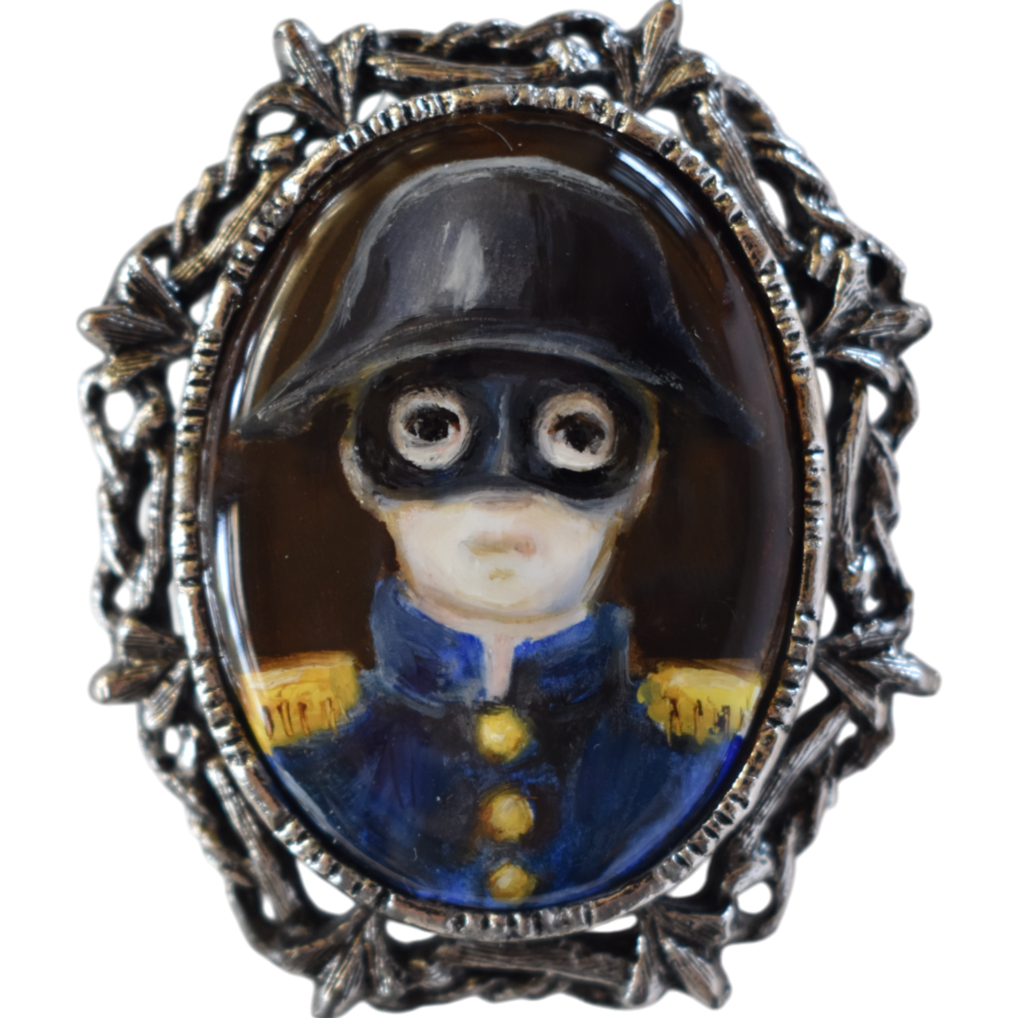 No. 2329 "Floyd" Portrait Pendant-Brooch