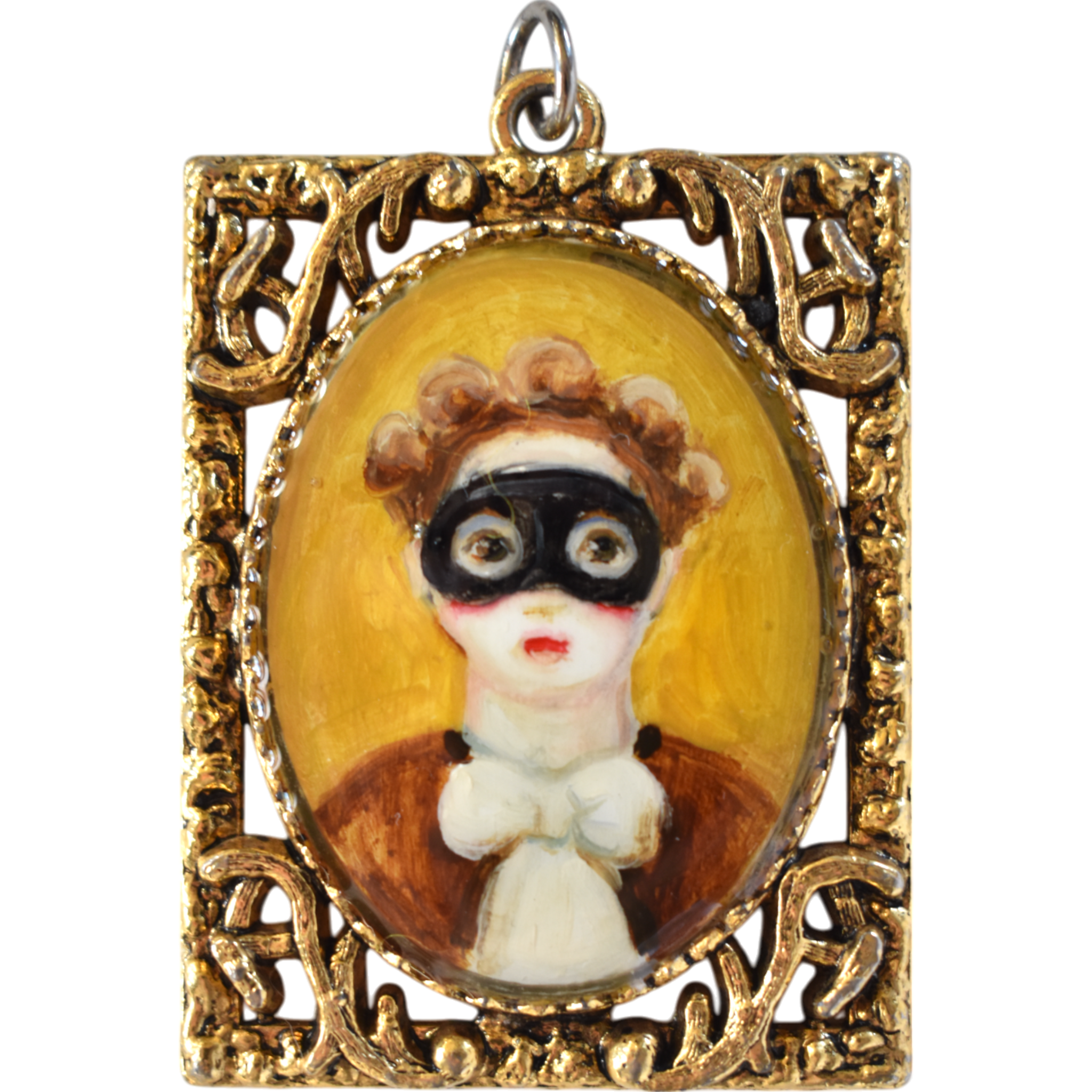 No. 2450 "Winifred" Portrait Pendant