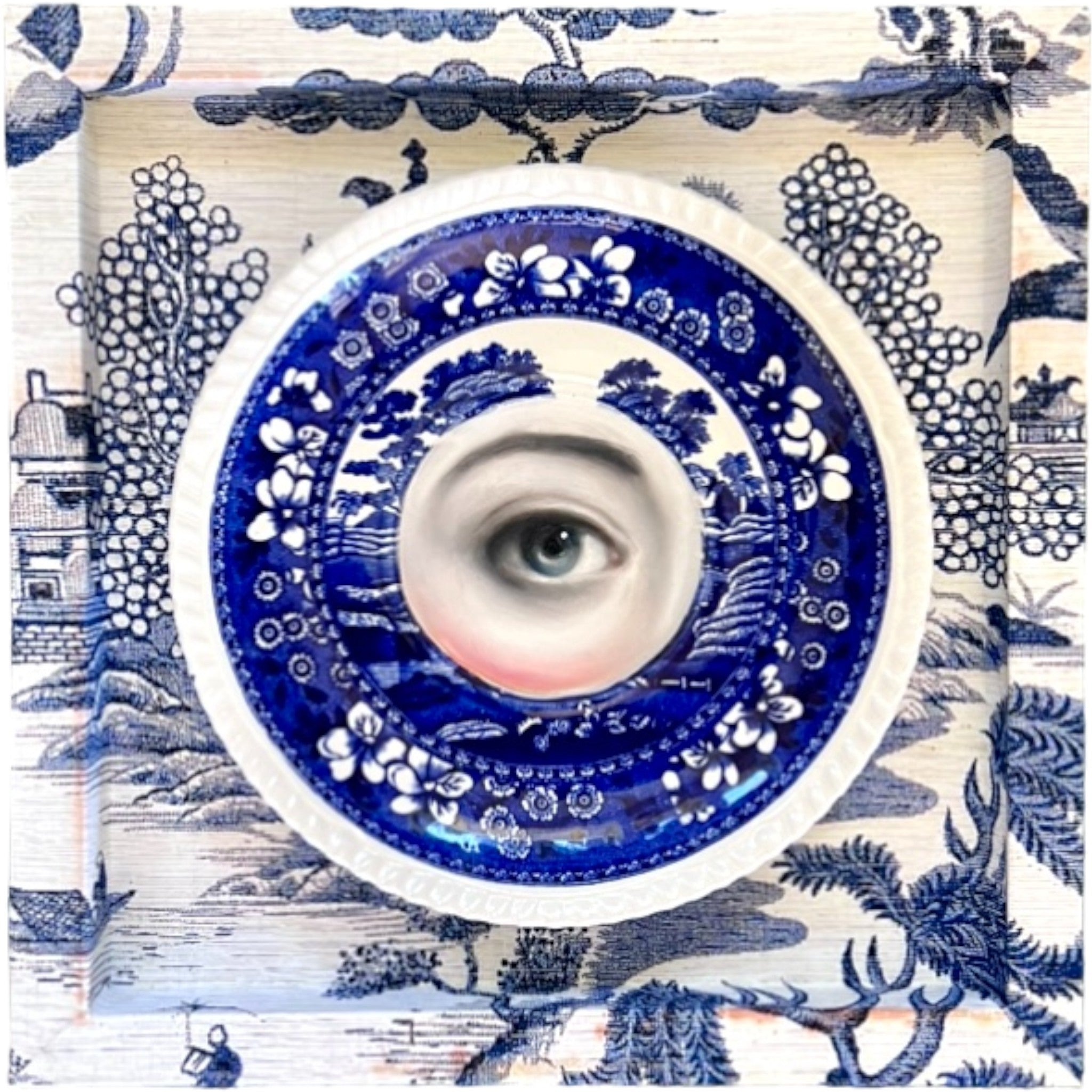Custom Lover's Eye Painting